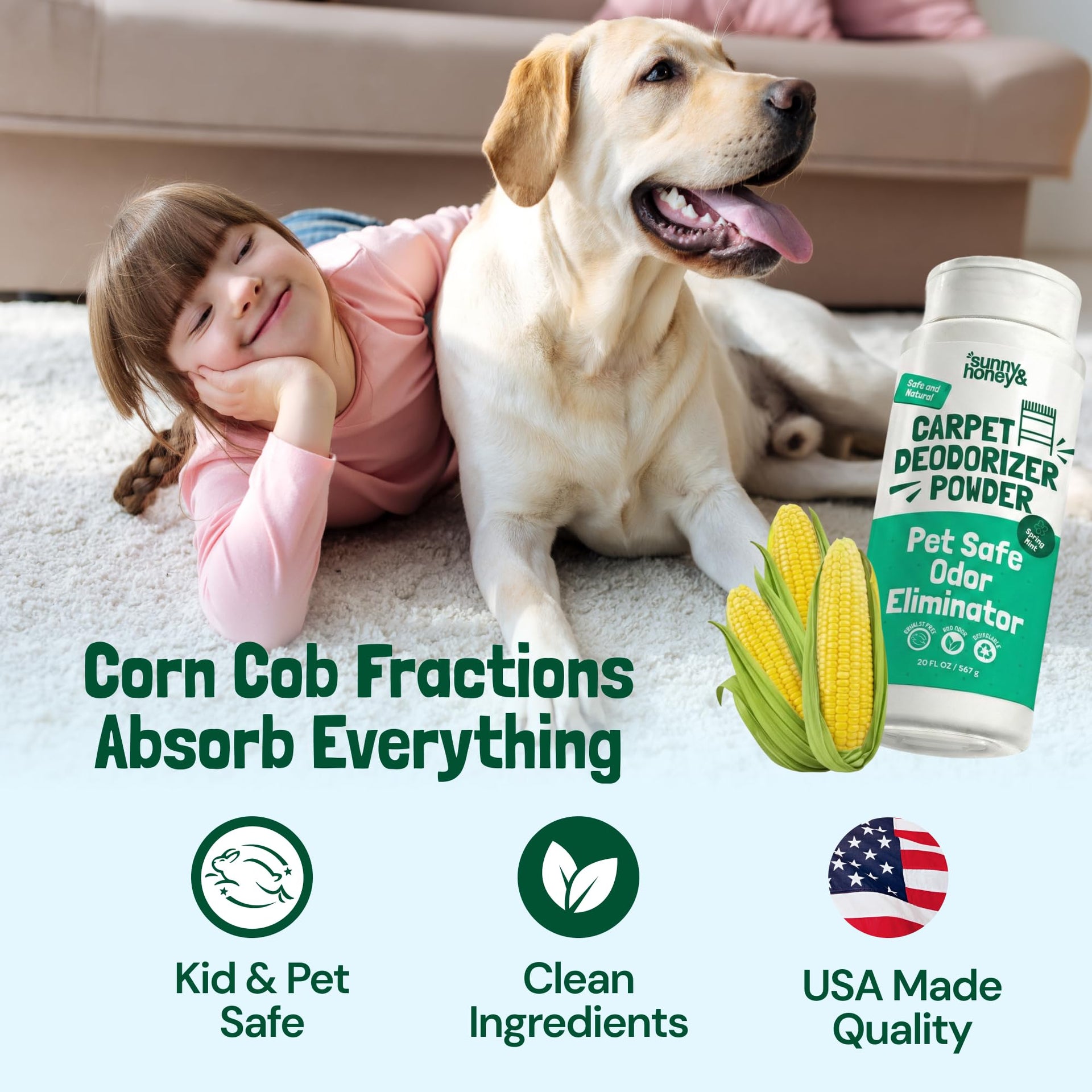 Carpet Deodorizer Powder (20 Ounce)