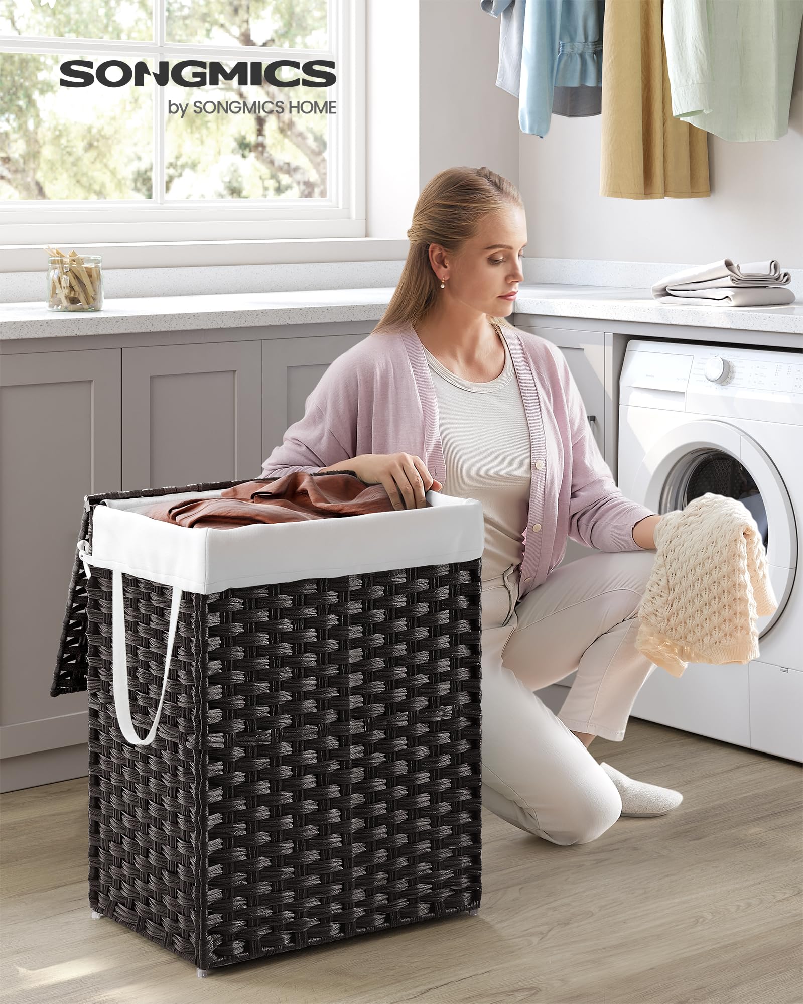 Laundry Hamper with Lid