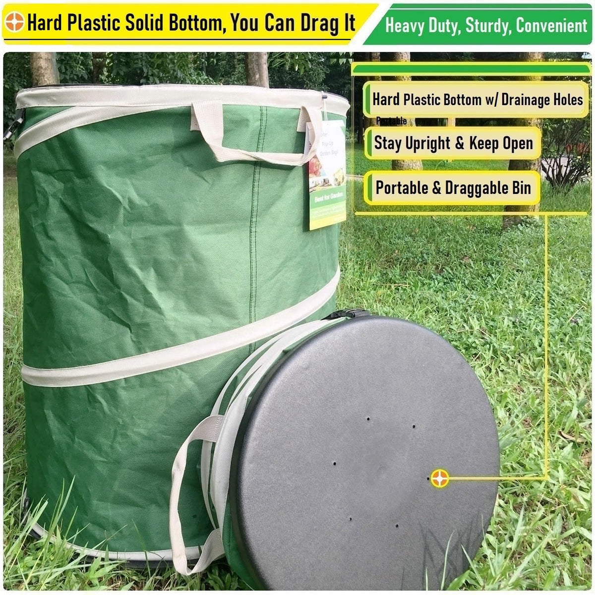 32 Gallon Collapsible Trash Can