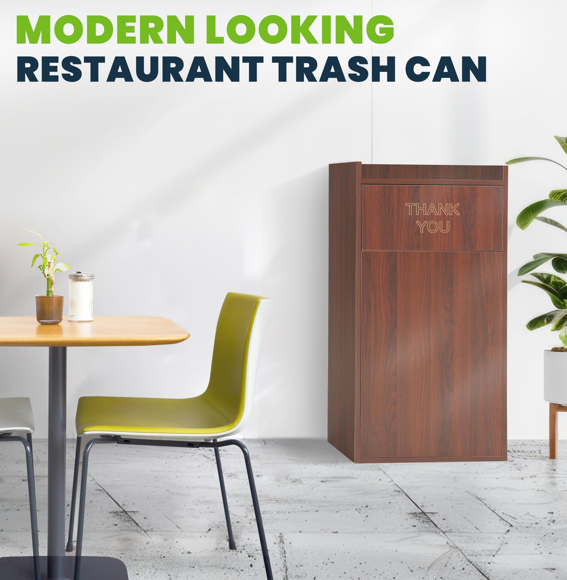 Restaurant Trash Can Cabinet
