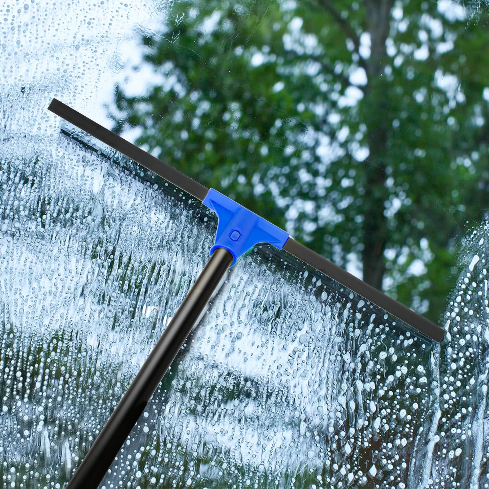 Floor Squeegee for Concrete and Tile Cleaning