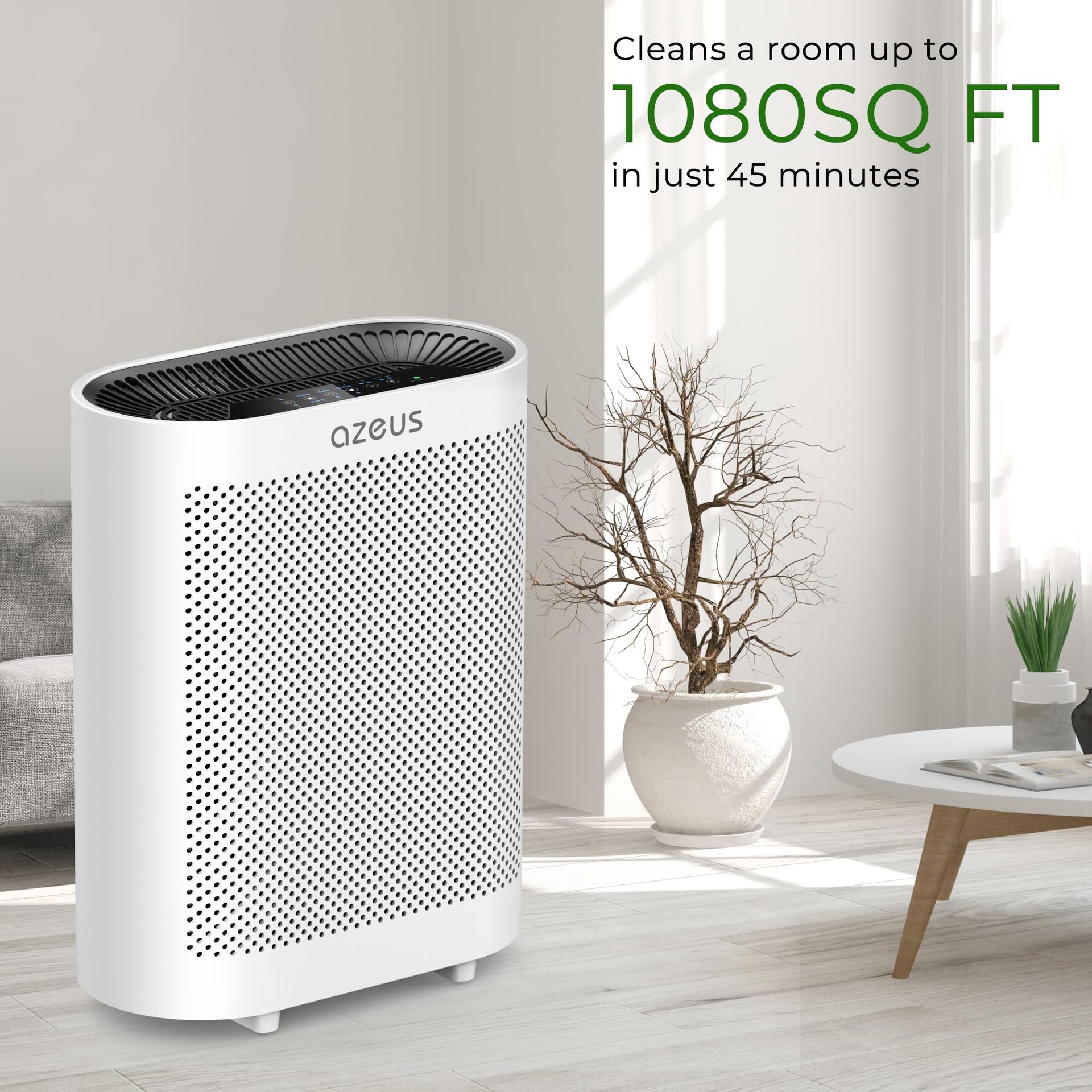True HEPA Air Purifier for Large Rooms
