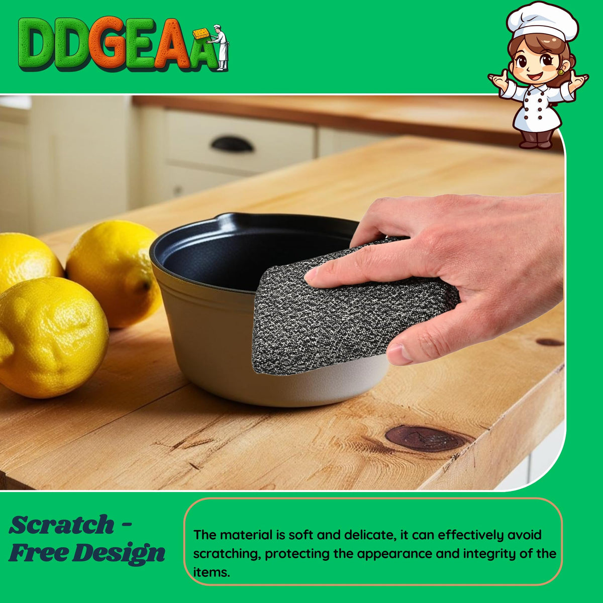 Heavy Duty Kitchen Sponges (2 Count)