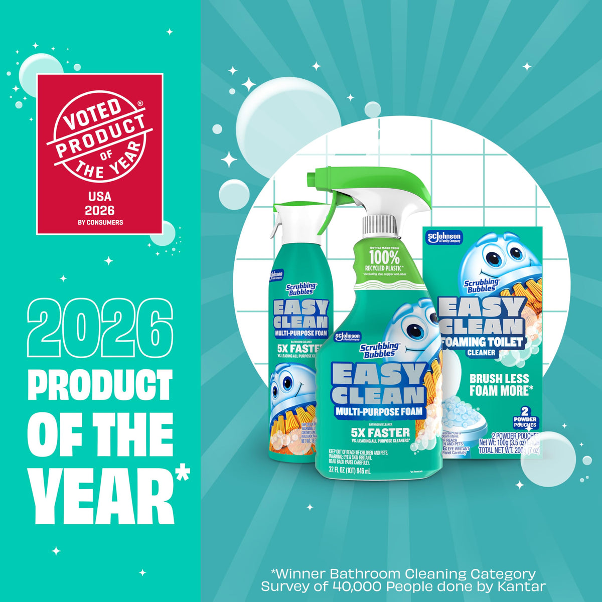 Easy Clean Foaming Bleach (32 Fl Oz)