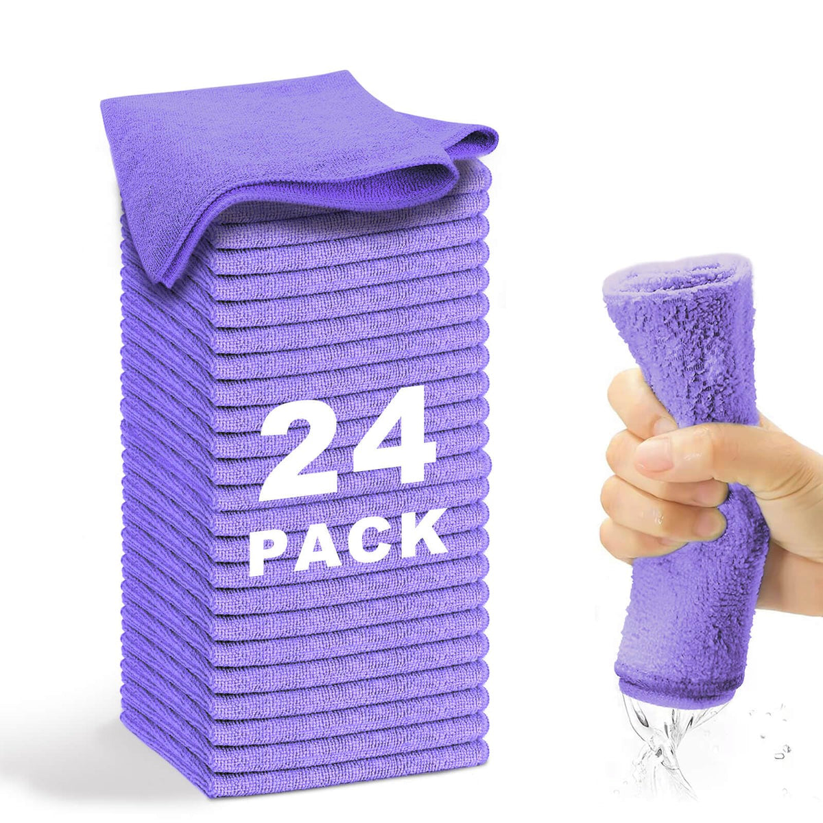 Microfiber Cleaning Cloth (24 Count) - ModHome Supplies