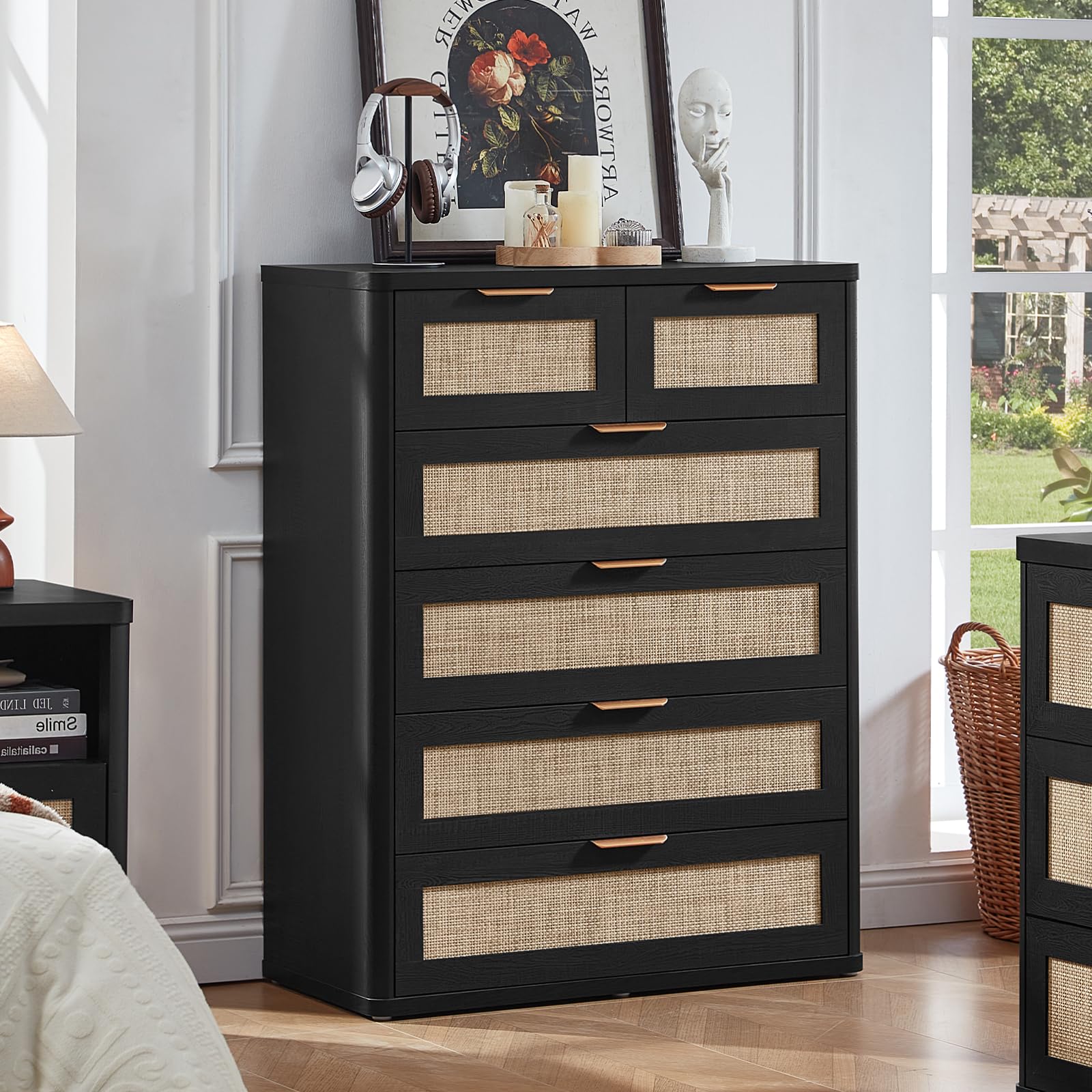 Rattan Dresser for Bedroom