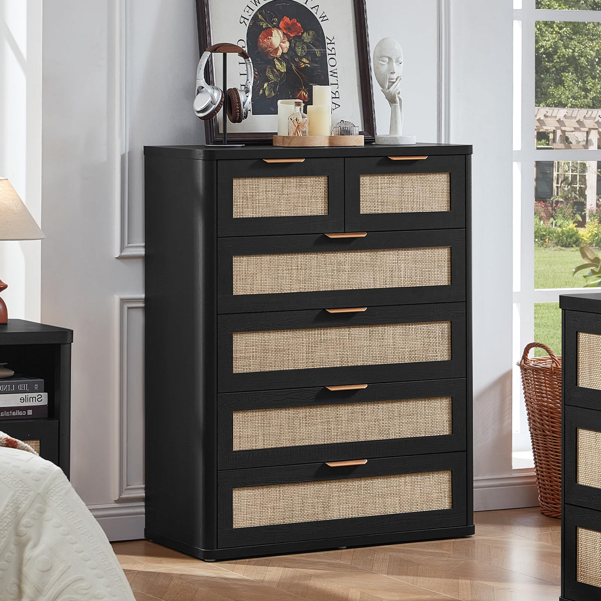 Rattan Dresser for Bedroom