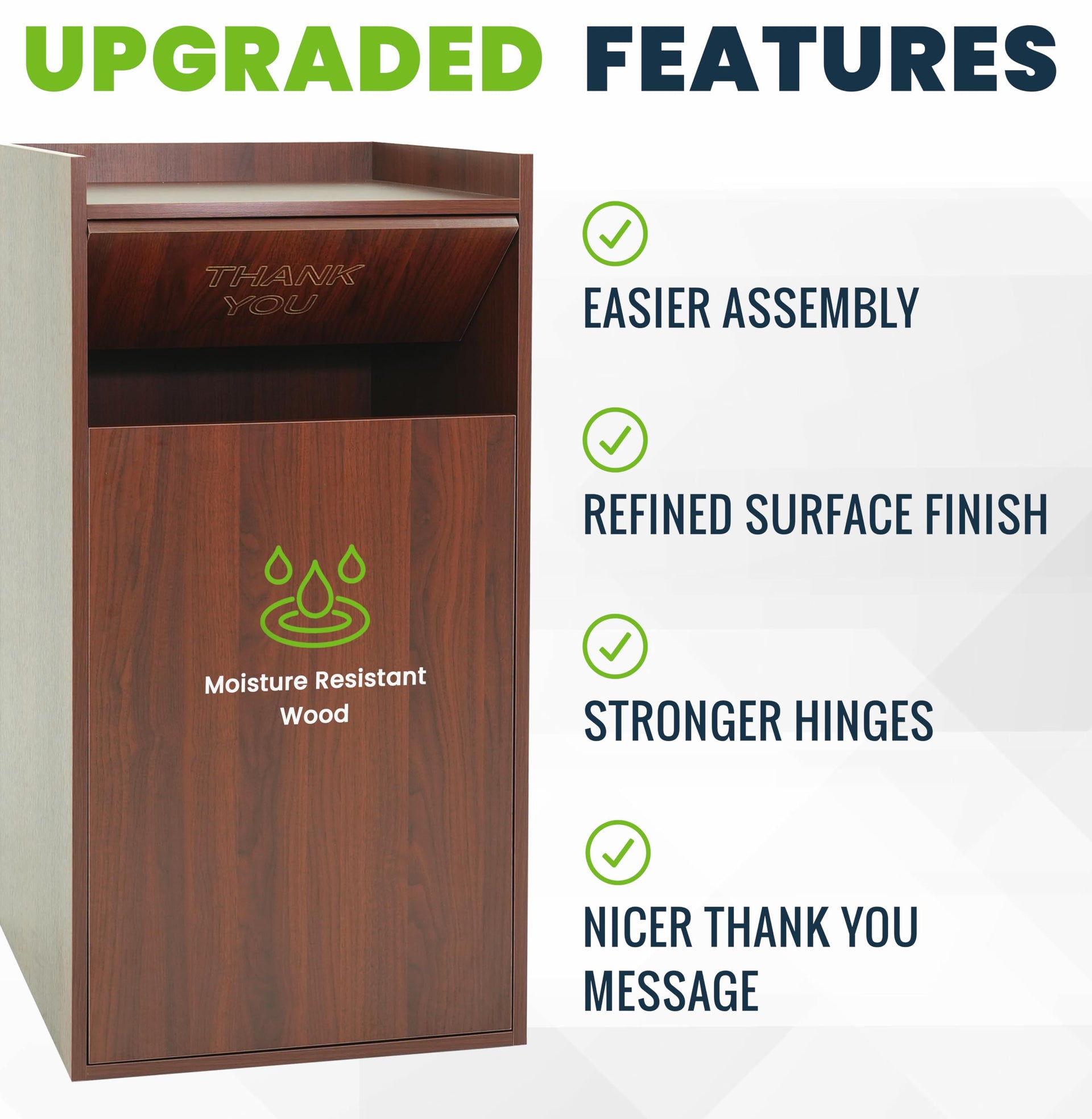 Restaurant Trash Can Cabinet