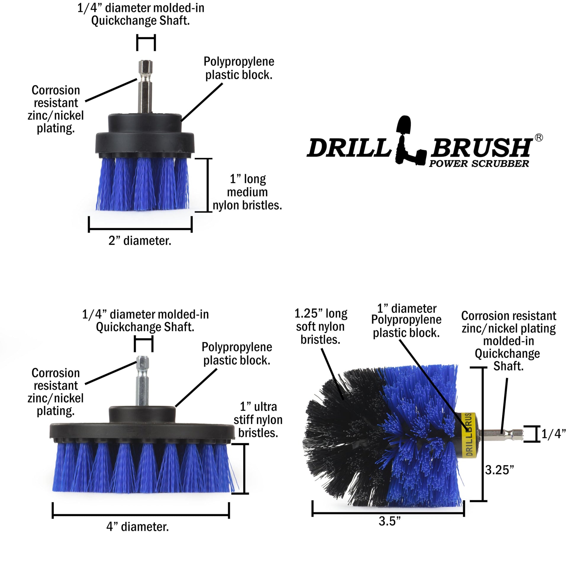 Boat Cleaning Brush Kit - ModHome Supplies