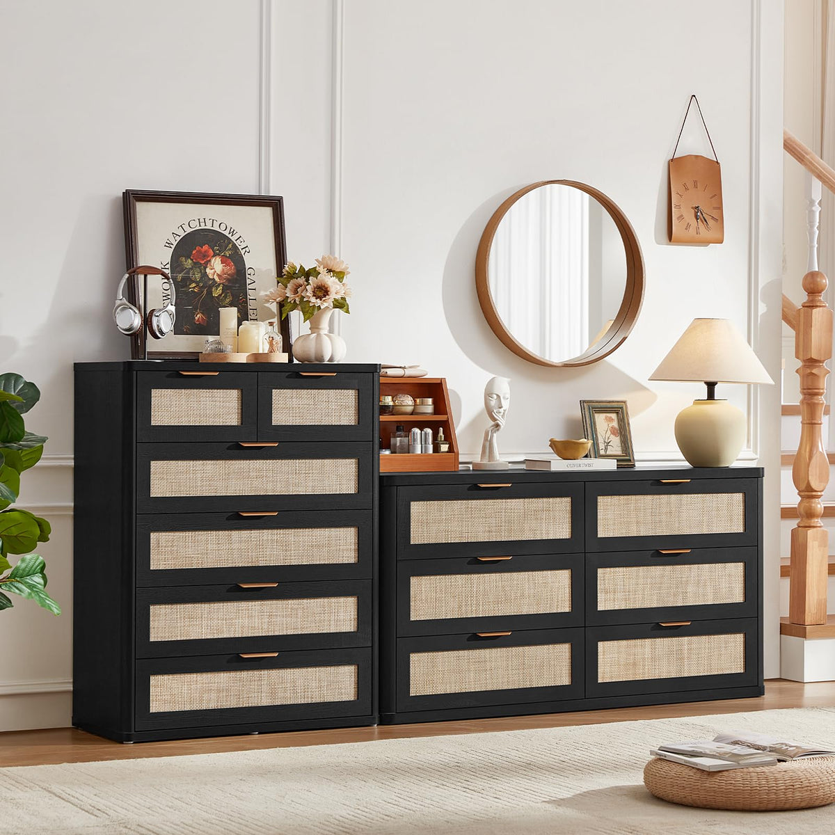 Rattan Dresser for Bedroom