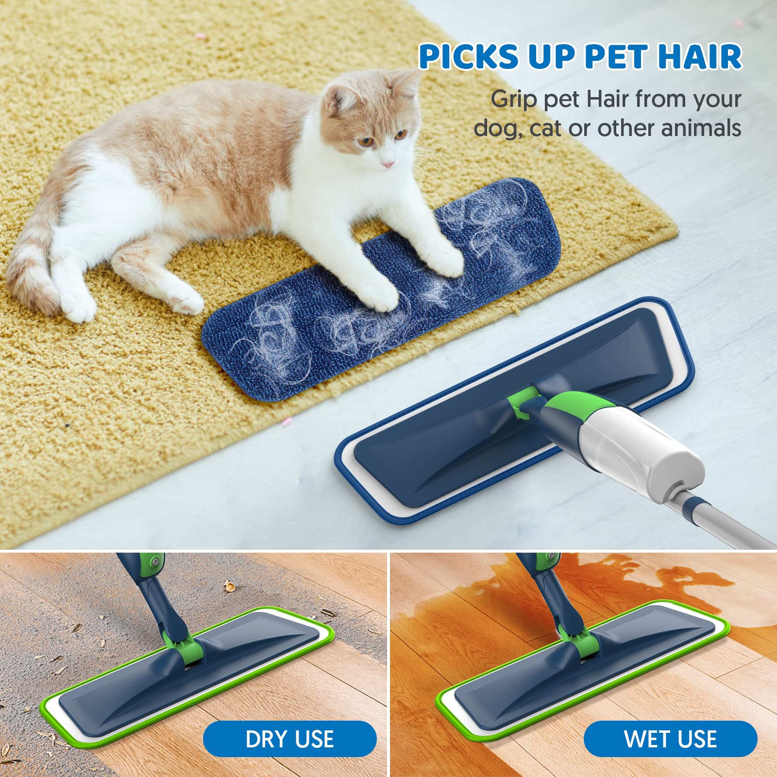 Spray Wet Mops for Floors Cleaning