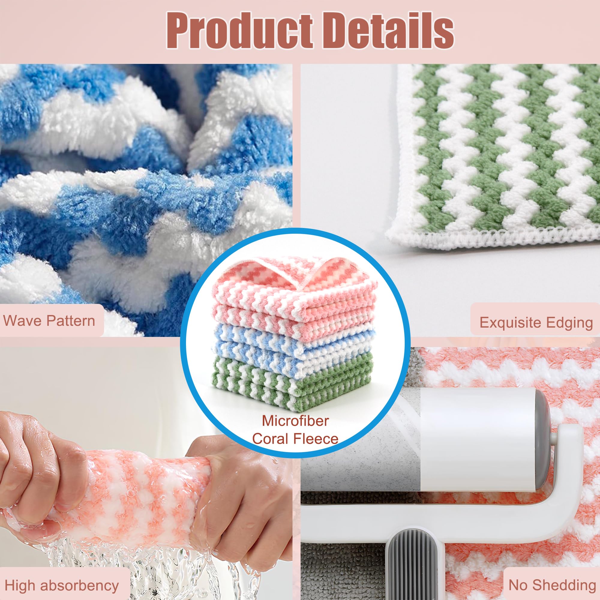 Microfiber Cleaning Cloth (12 Count)
