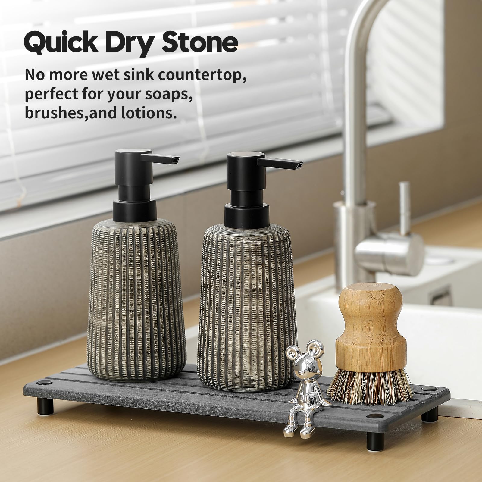 Instant Dry Sink Caddy Kitchen Sink Organizer