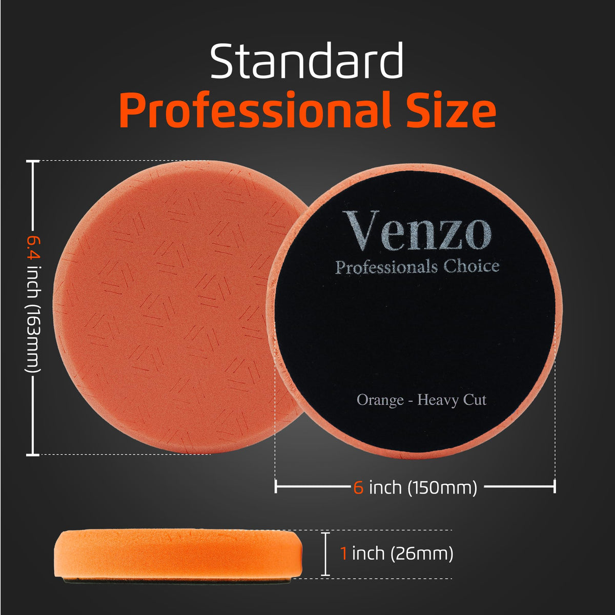 6 Inch Buffing Polishing Pads Kit (5 Count)