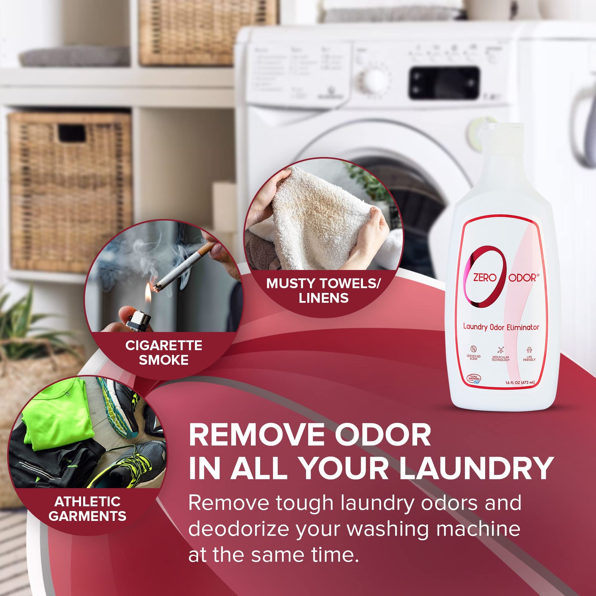 Laundry Odor Eliminator for Clothes (48 Fl Oz)