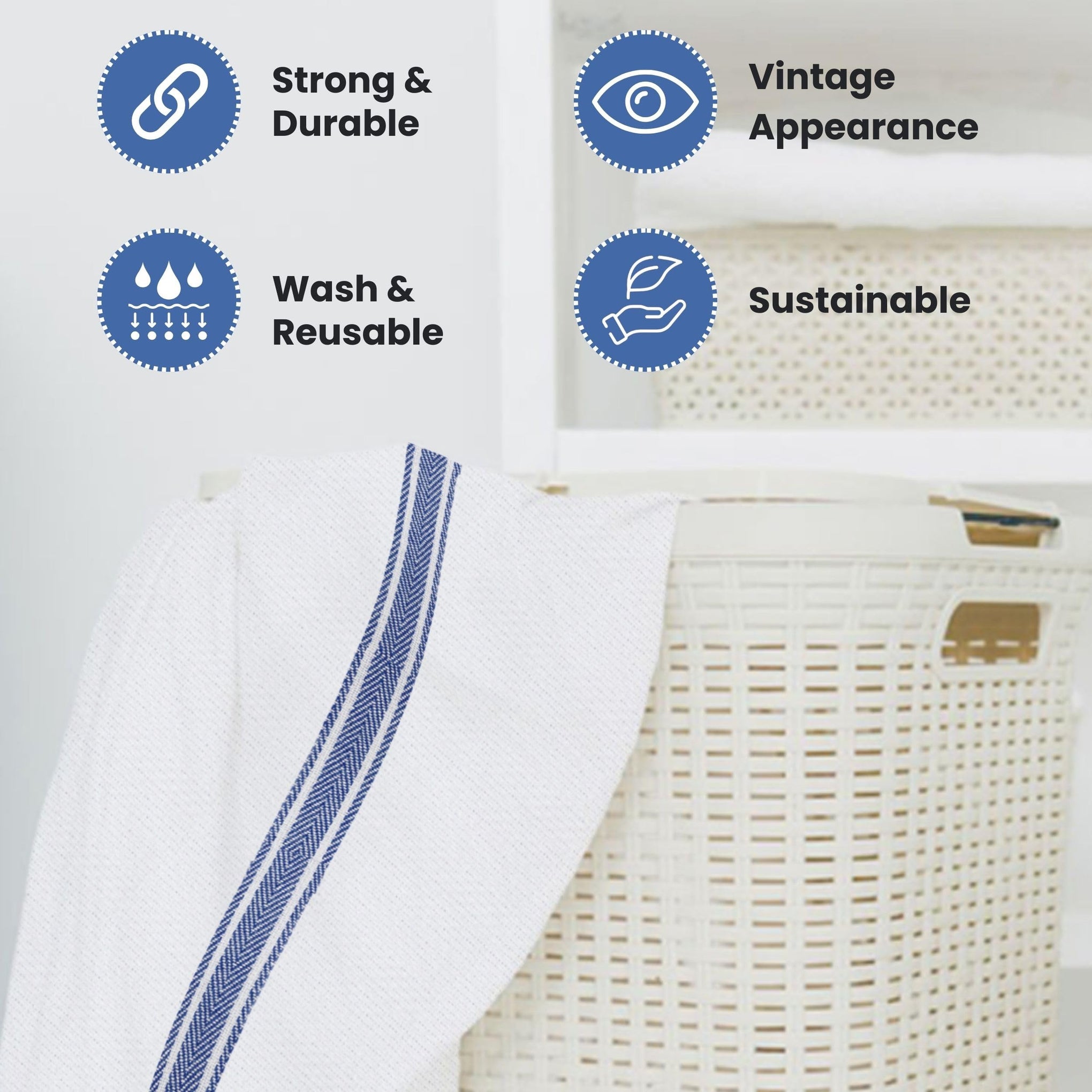 Kitchen Dish Towels for Kitchen (6 Count)