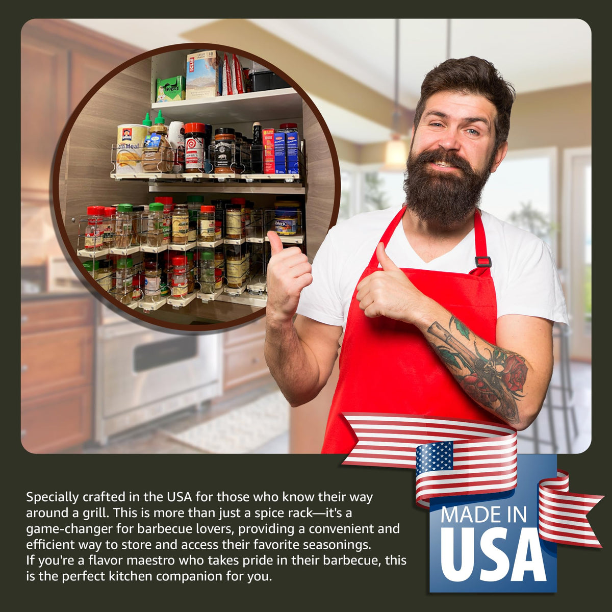 Combo Spice Rack Drawer