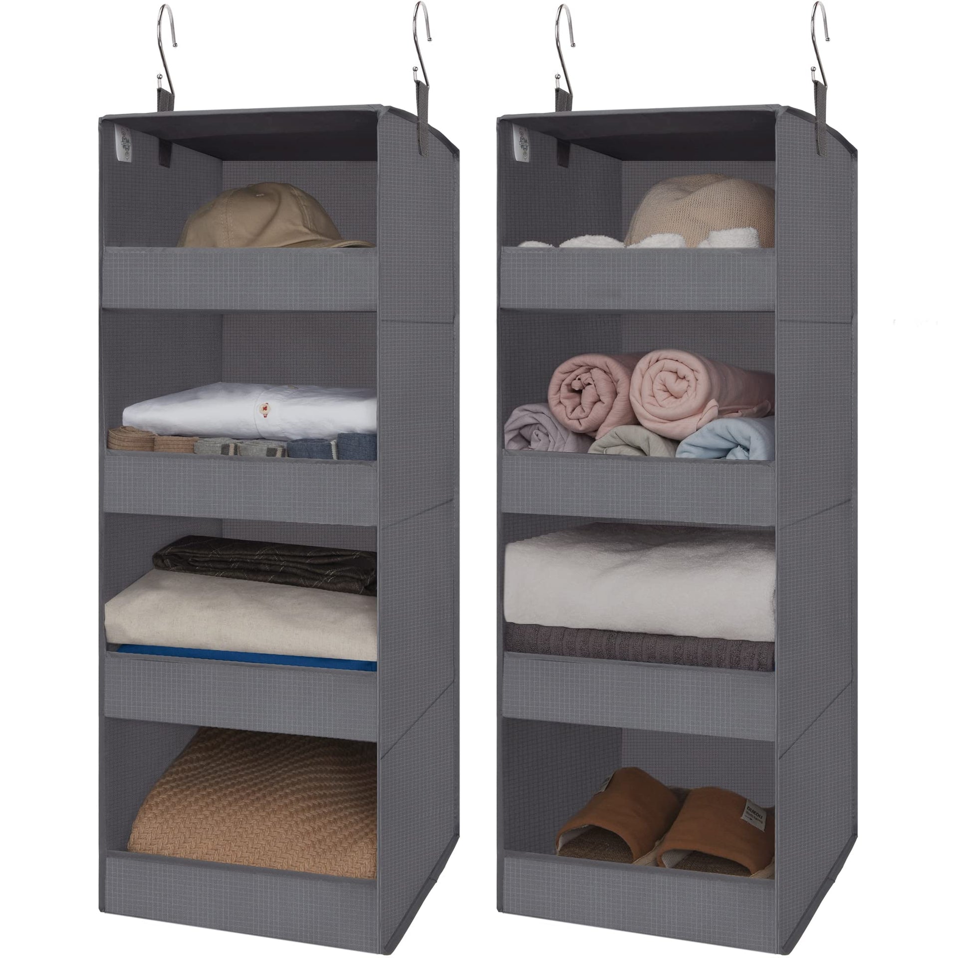 4 Shelf Hanging Closet Organizer (2 Count)