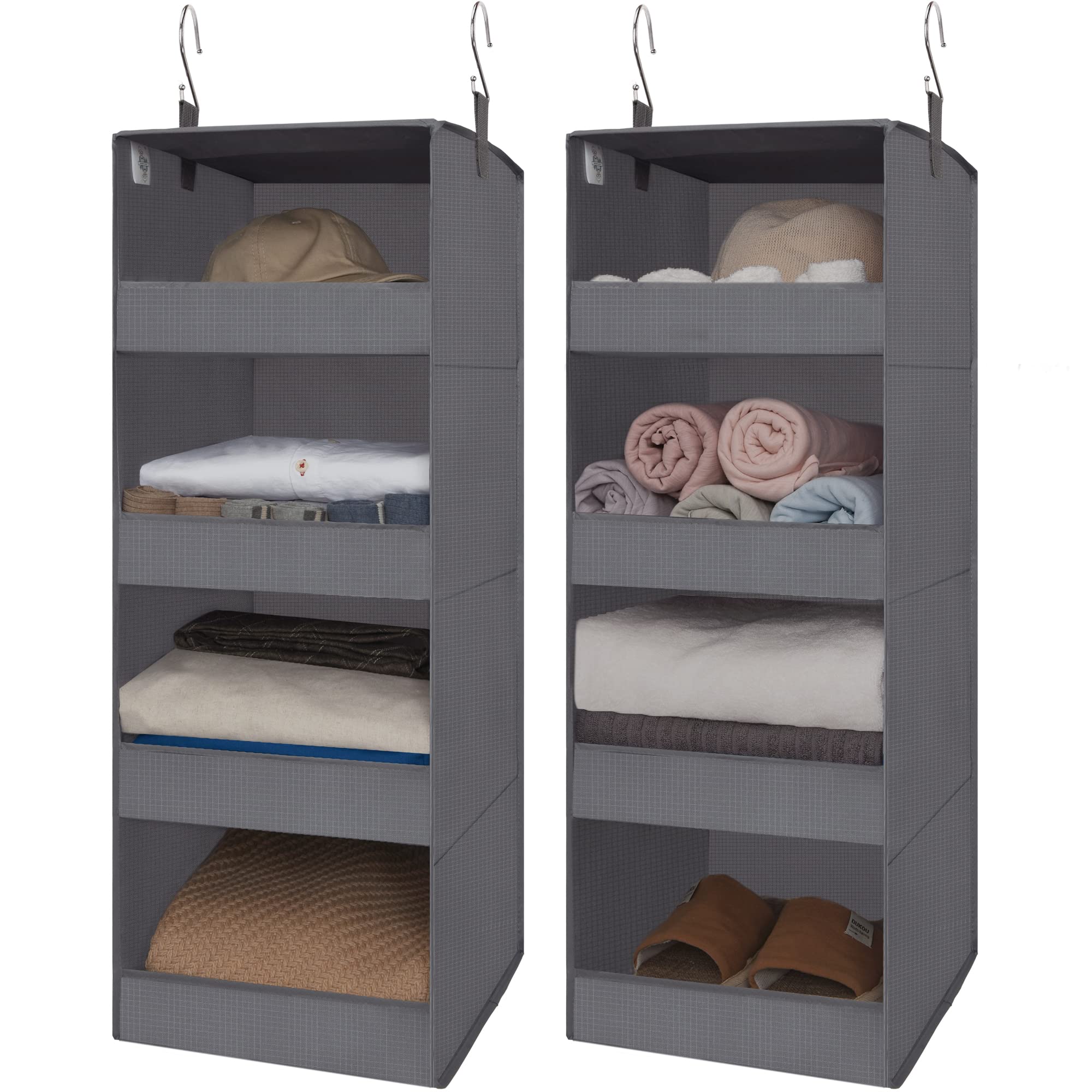 4 Shelf Hanging Closet Organizer (2 Count)