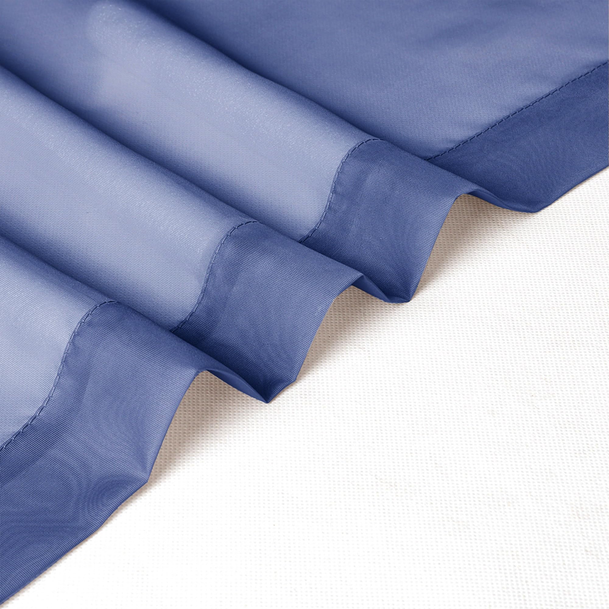 Sheer Curtains 63 Inch Length 2 Panels (2 Count)