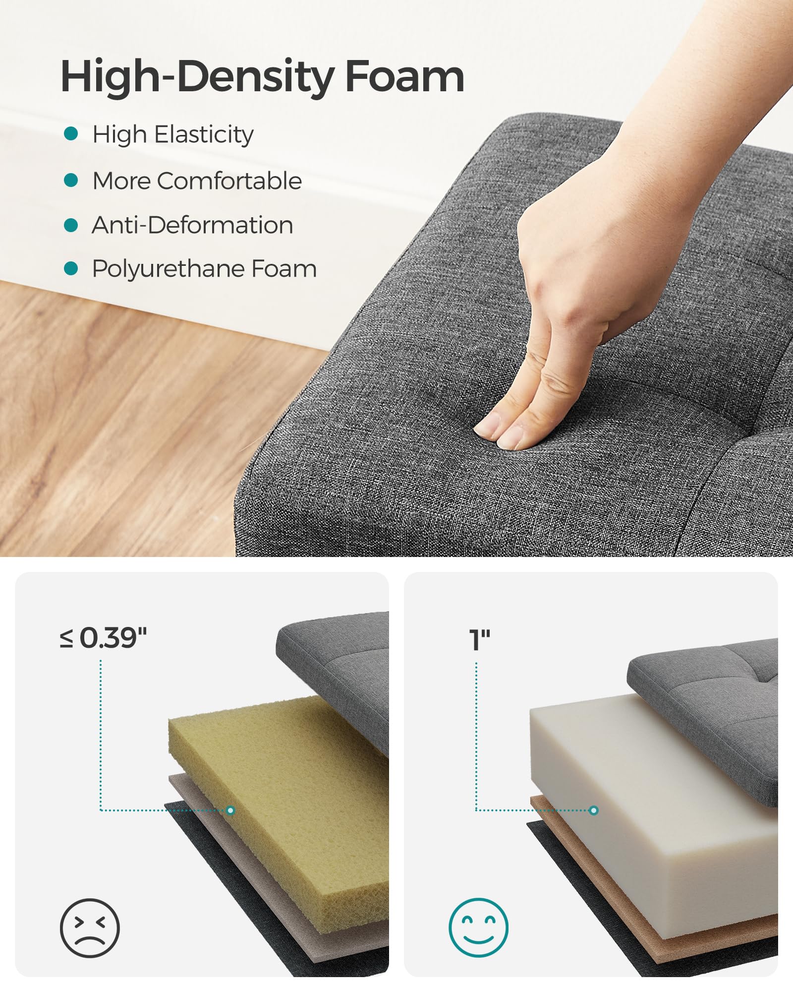 Storage Ottoman Bench