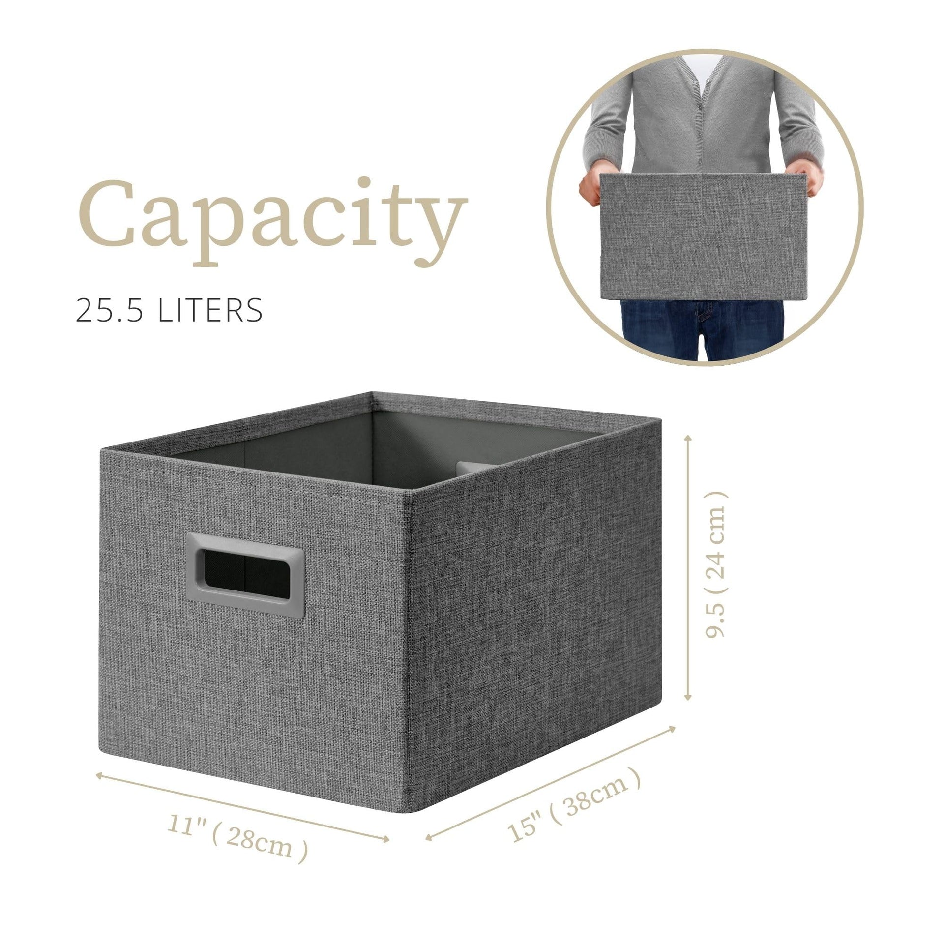 Storage Bins for Shelves (3 Count)