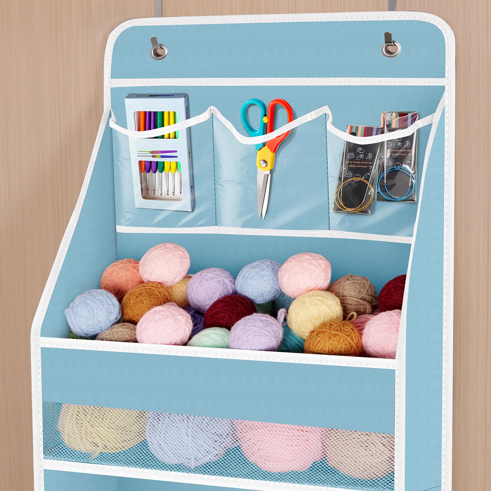Fabric Over Door Hanging Organizer for Baby Nursery