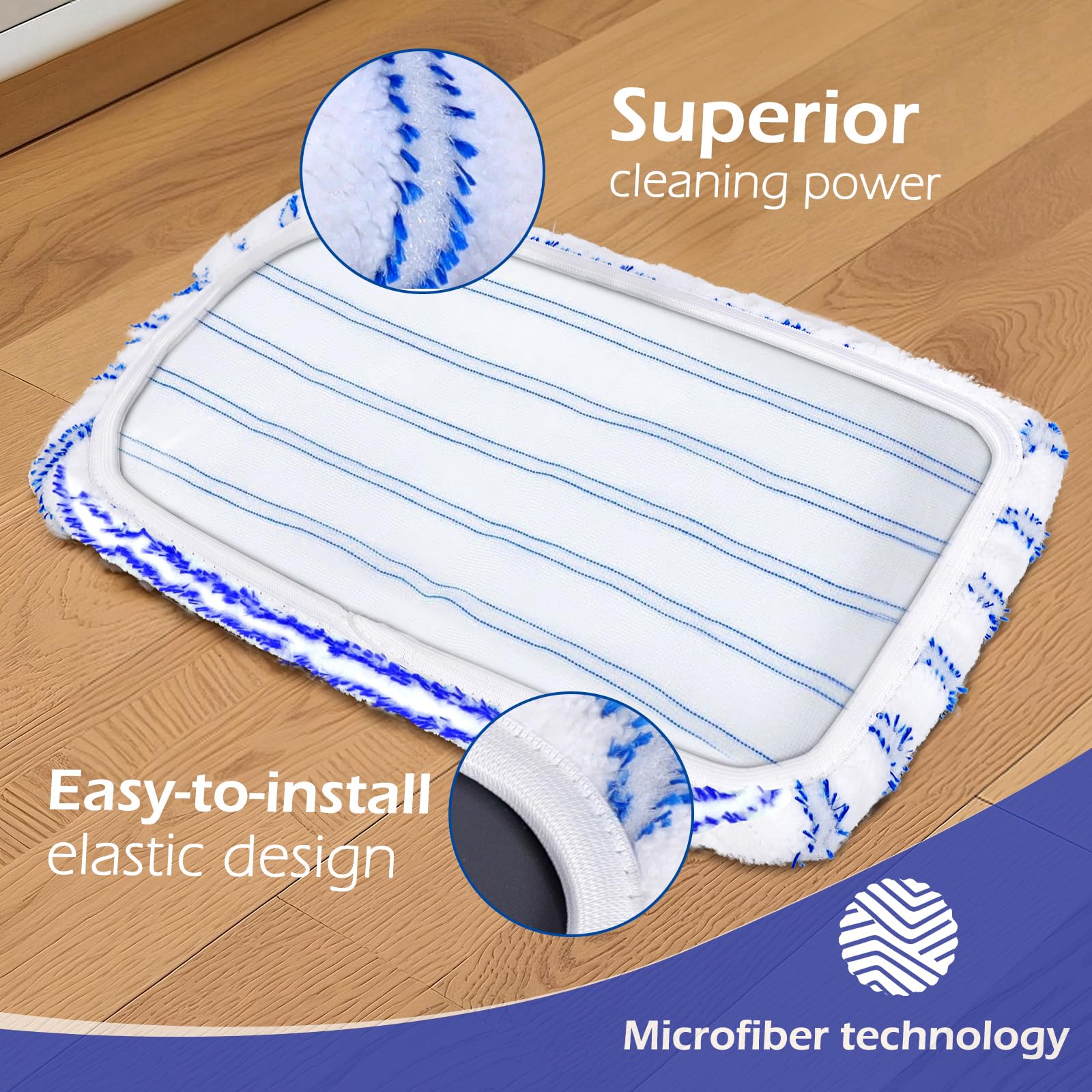 16" Large Microfiber Mop - ModHome Supplies