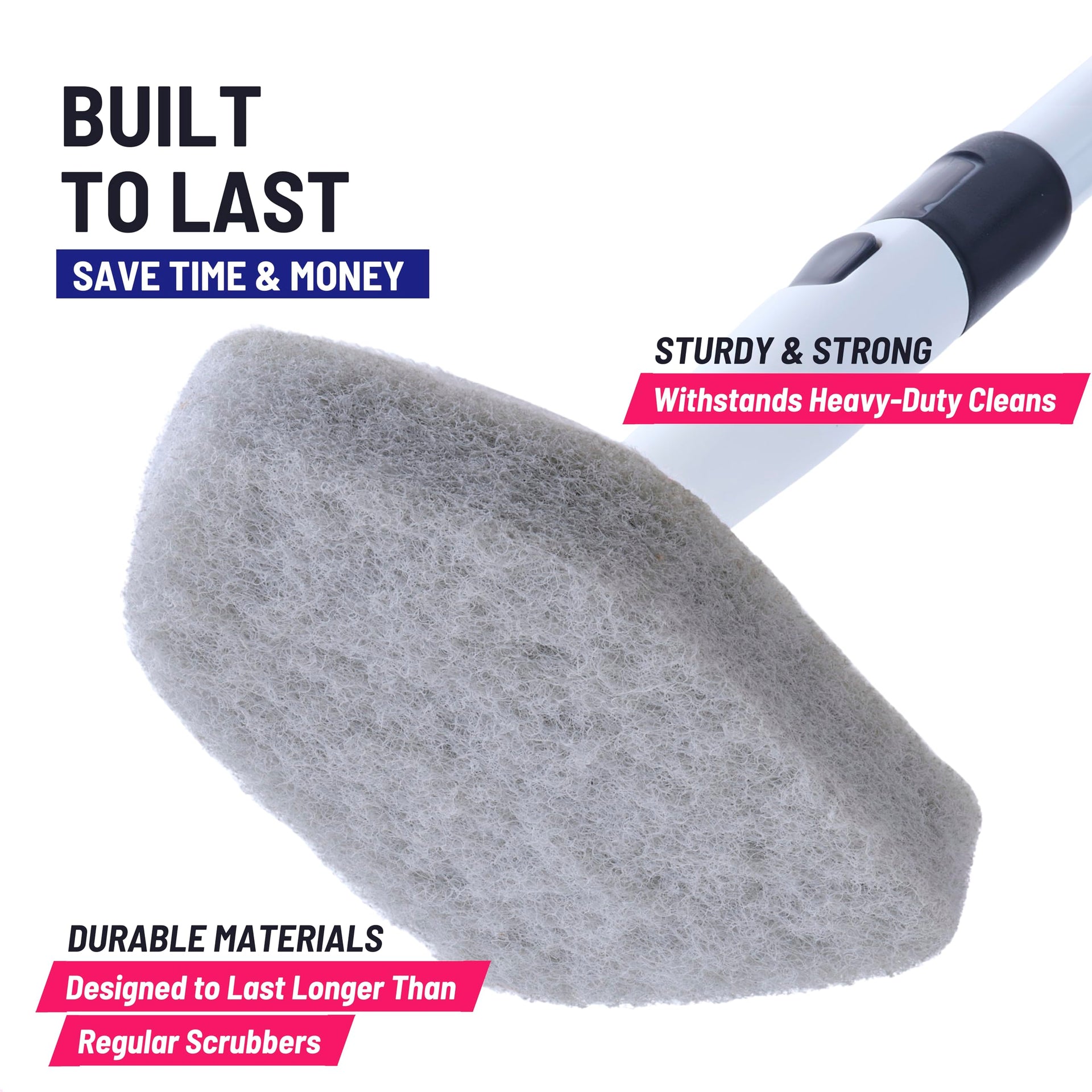 Scrubber Sponge Refill for 3 in 1 Moku Home Shower Scrubber (5 Count)