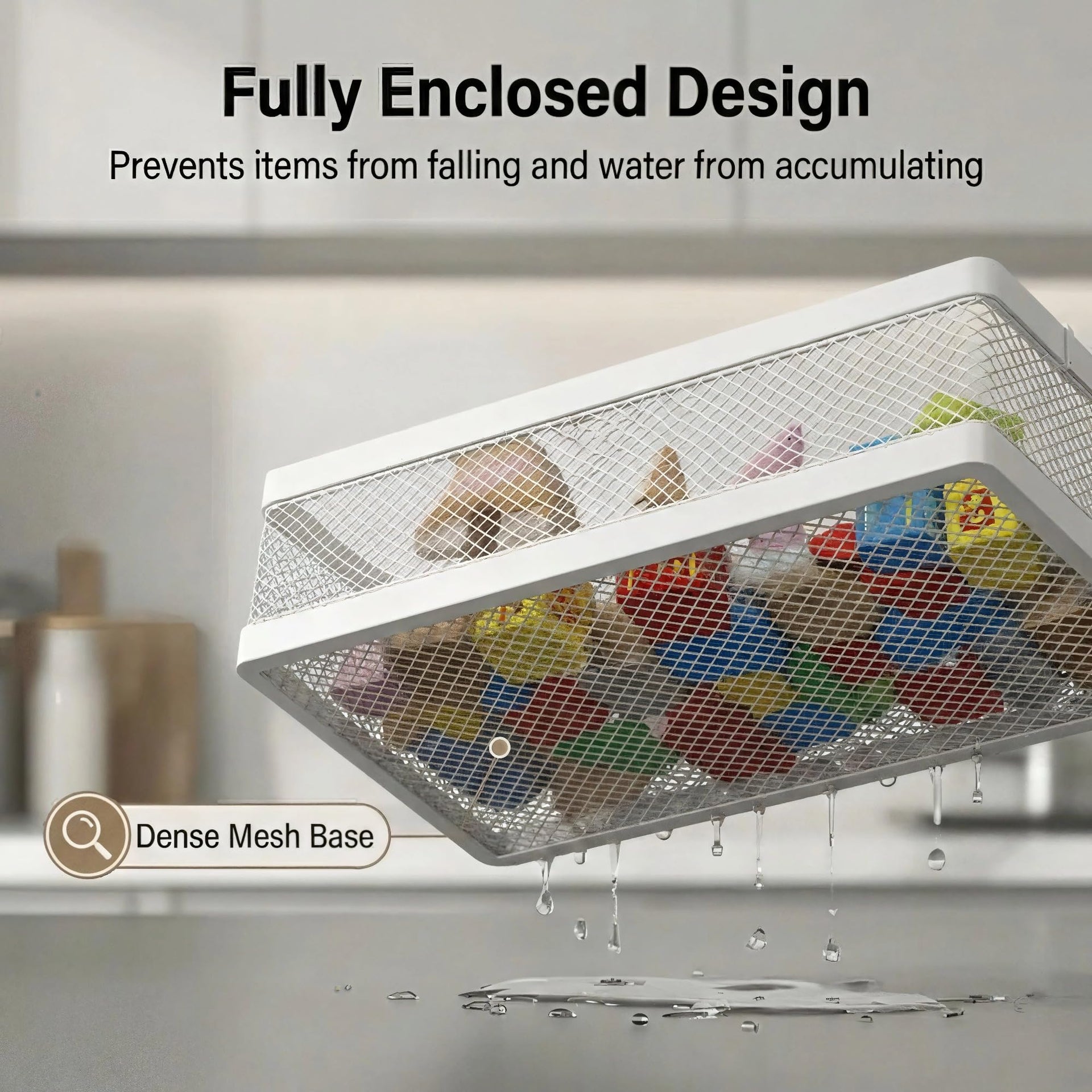 Mesh Shower Caddy Wall Mount (2 Count)