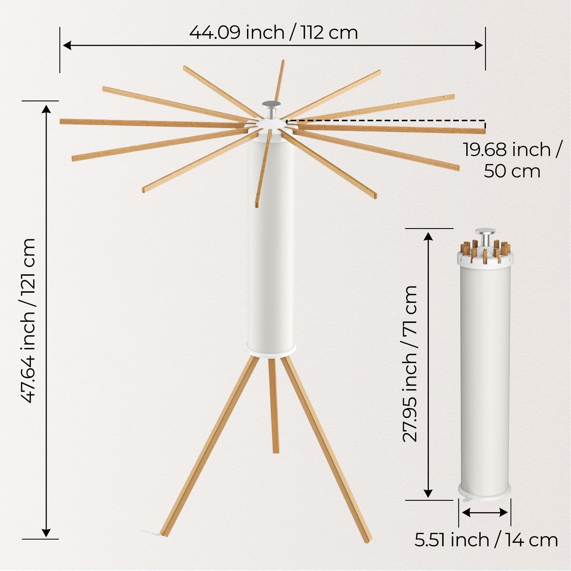 Tripod Clothes Drying Rack