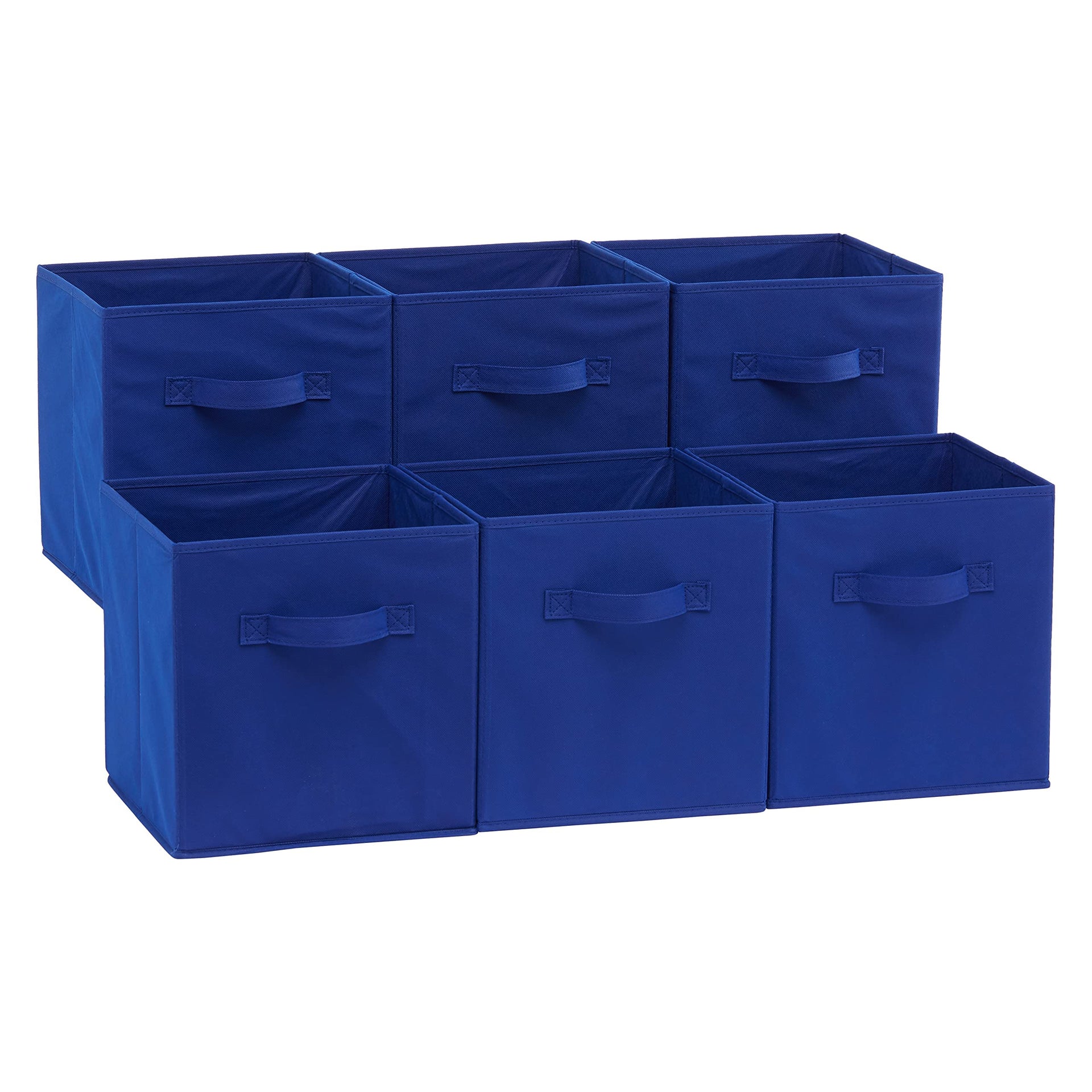 Collapsible Fabric Storage Bins with Handles (6 Count)