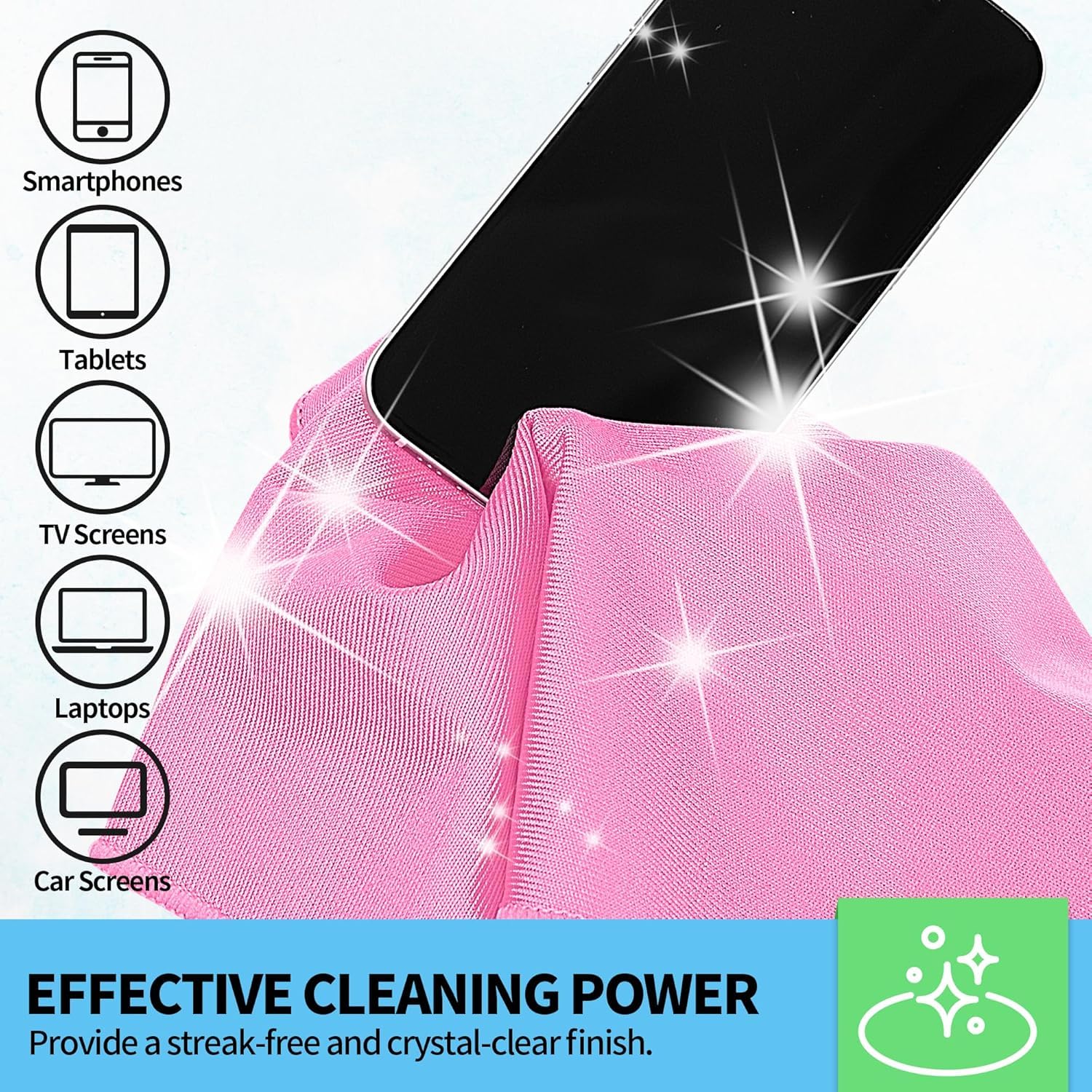 Microfiber Cleaning Cloth (6 Count)