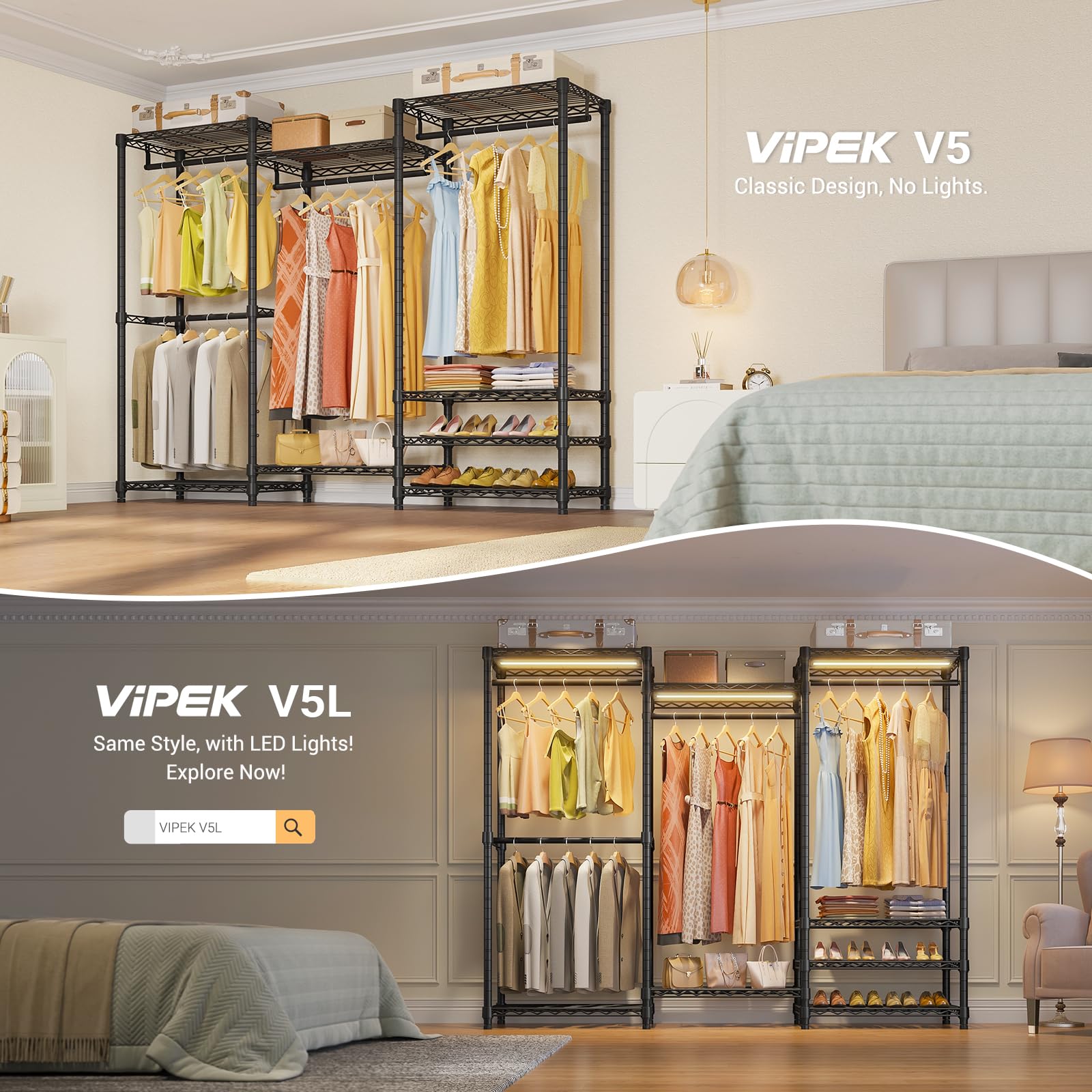 V5 Heavy Duty Clothes Rack