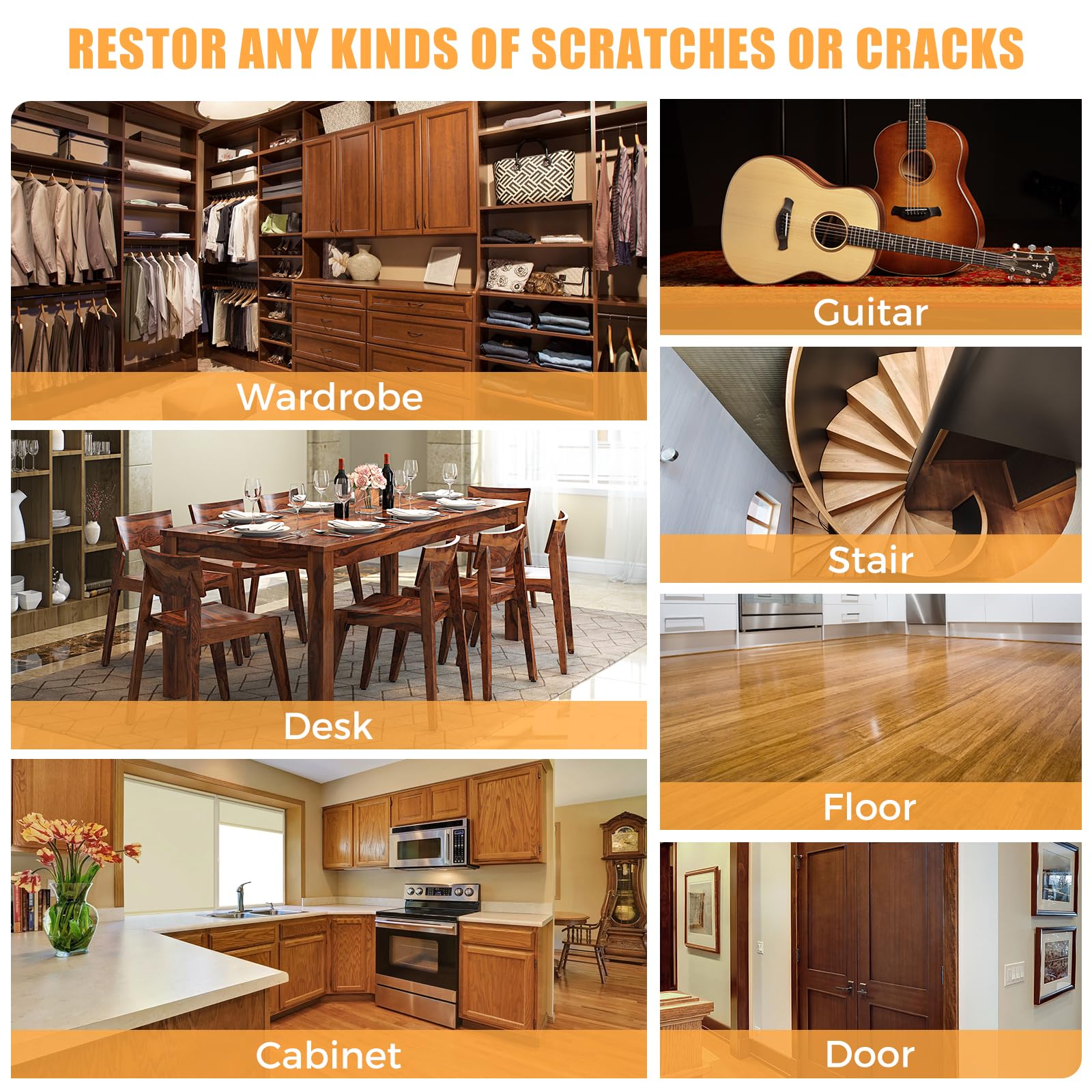 Wood Furniture Repair Kit