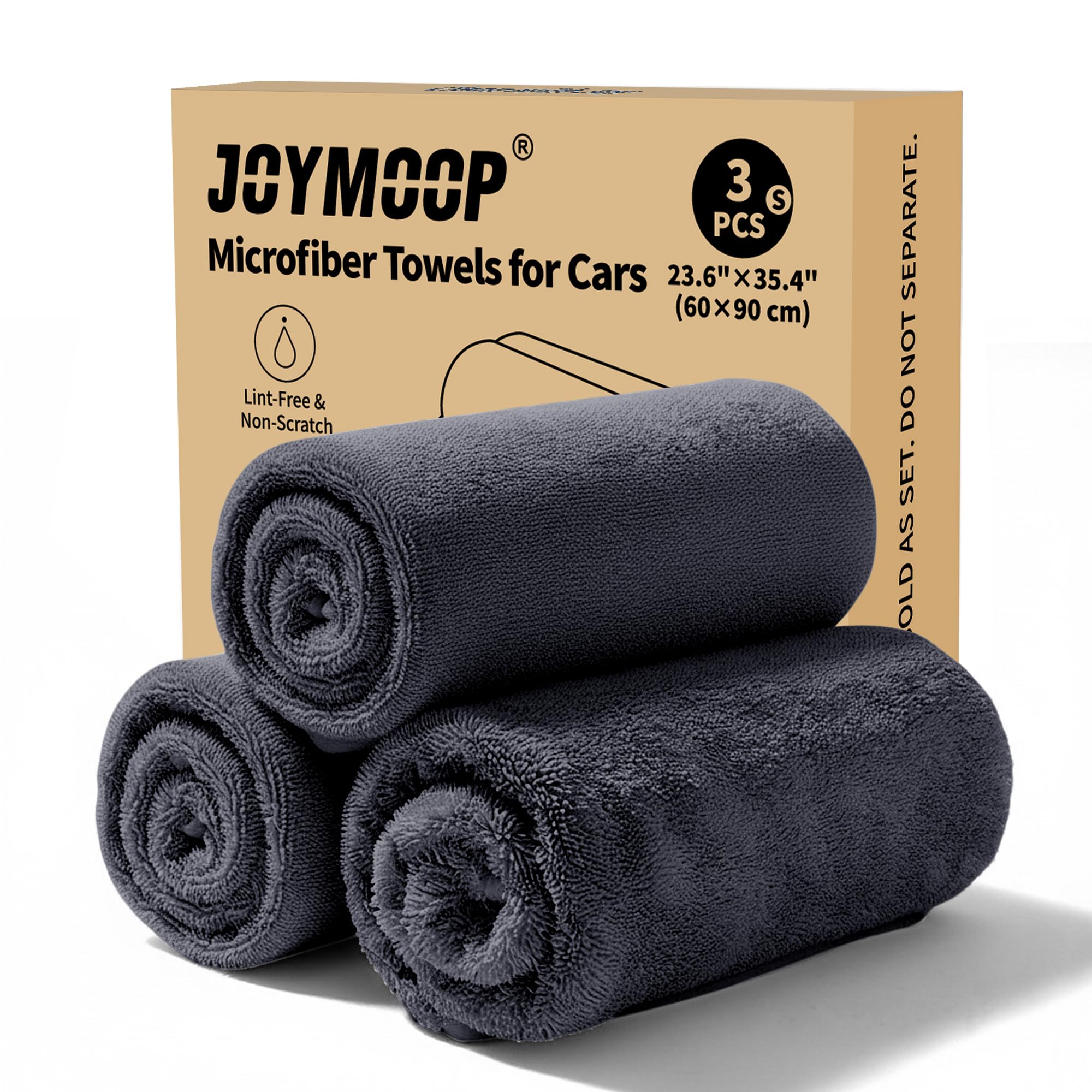 Microfiber Towels for Cars (3 Count)