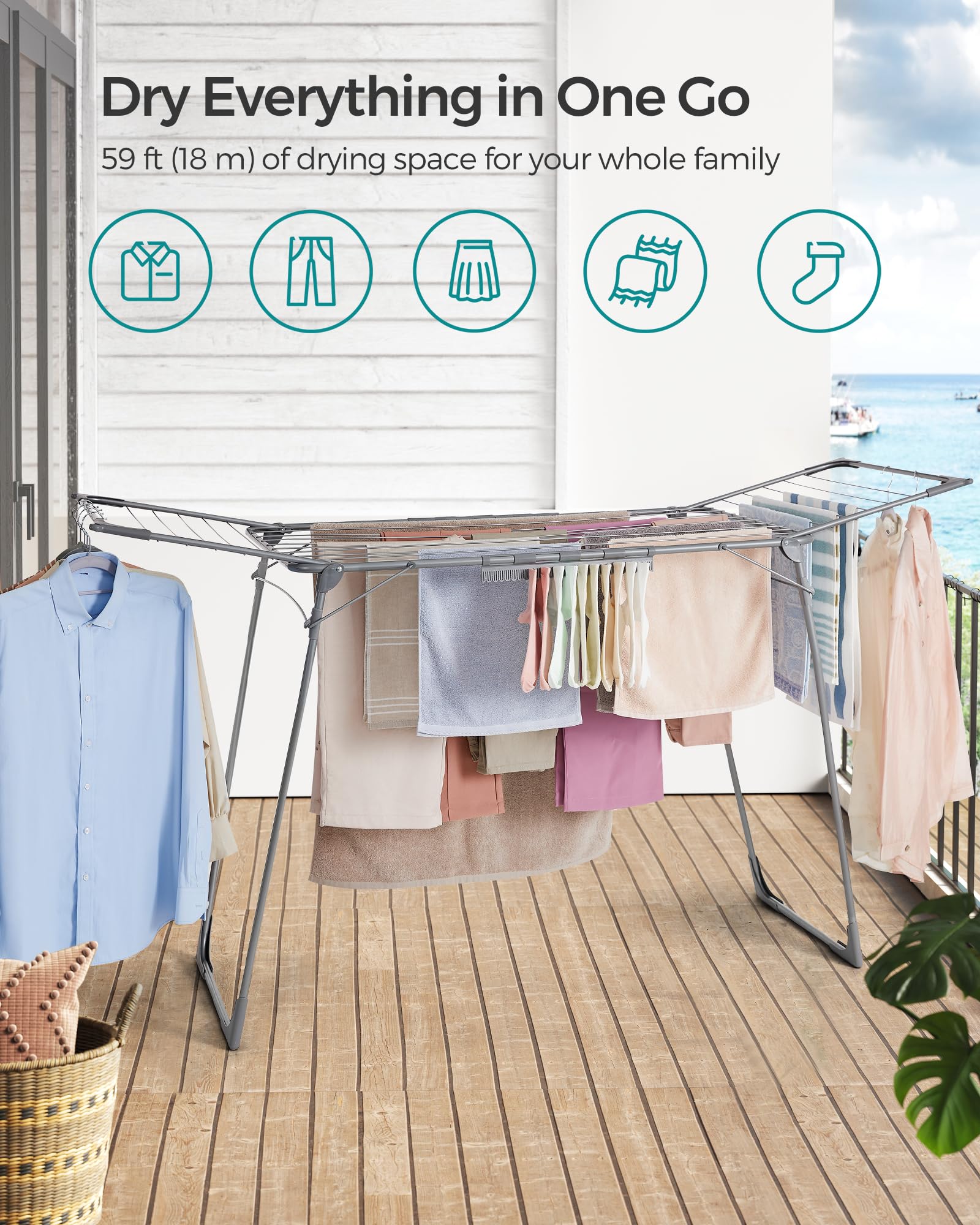 Clothes Drying Rack Foldable