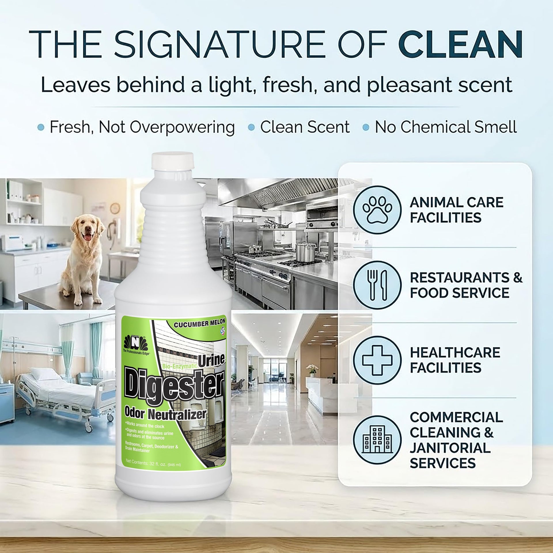 BEON Urine Enzymatic Cleaner with Odor Neutralizer for Pet Dog (128 Fl Oz)