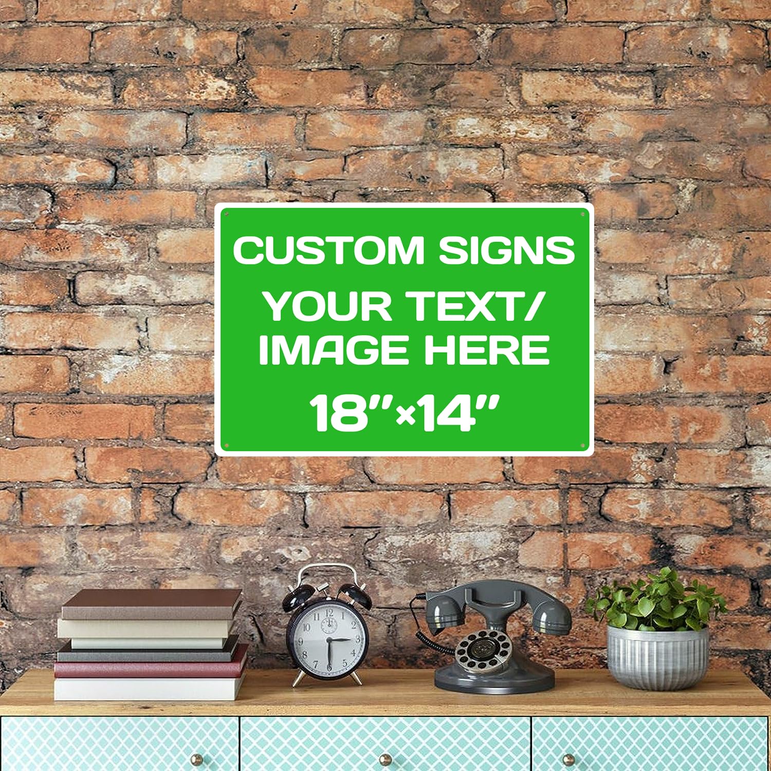 Personalized Aluminum Weatherproof Metal Signs