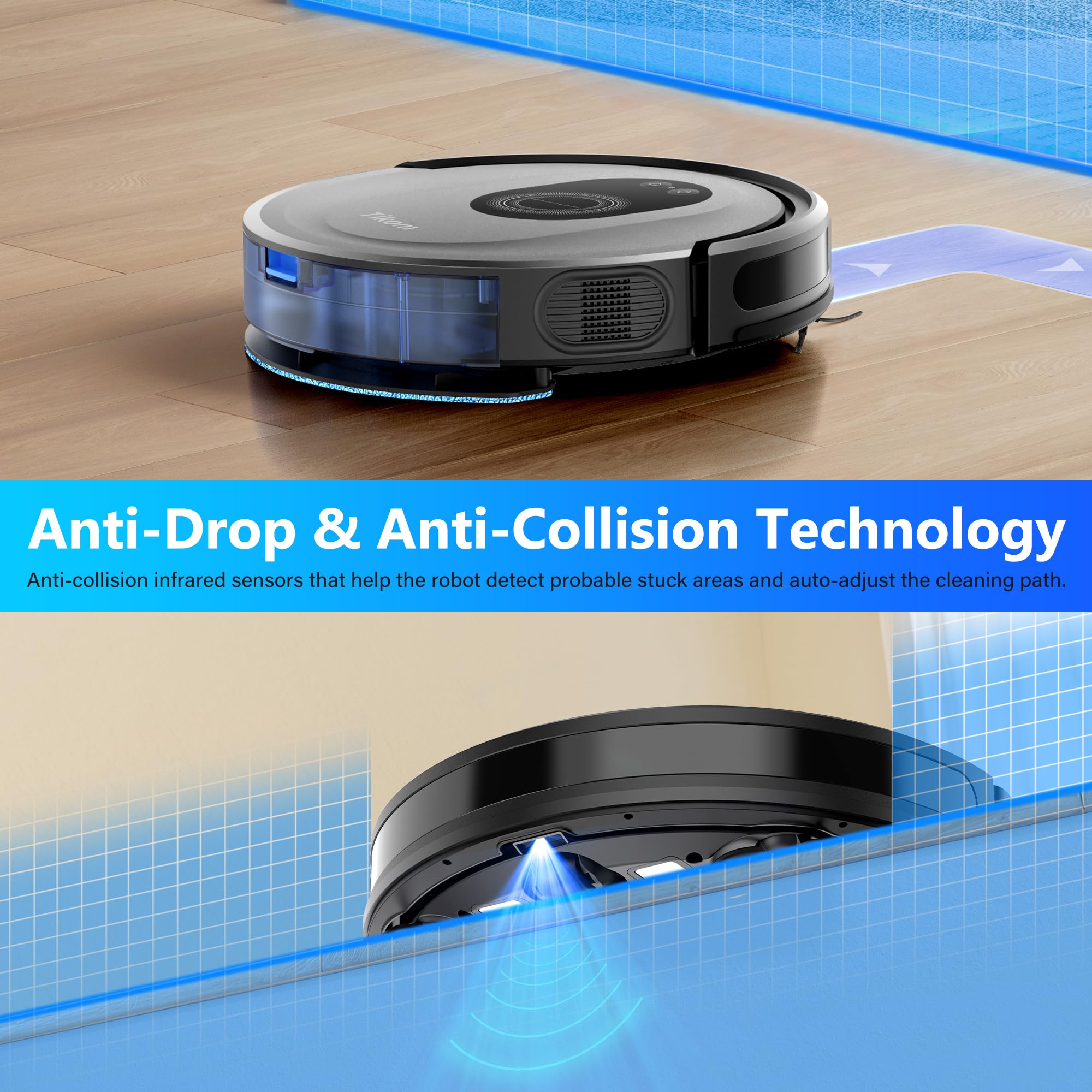 Robot Vacuum and Mop Combo