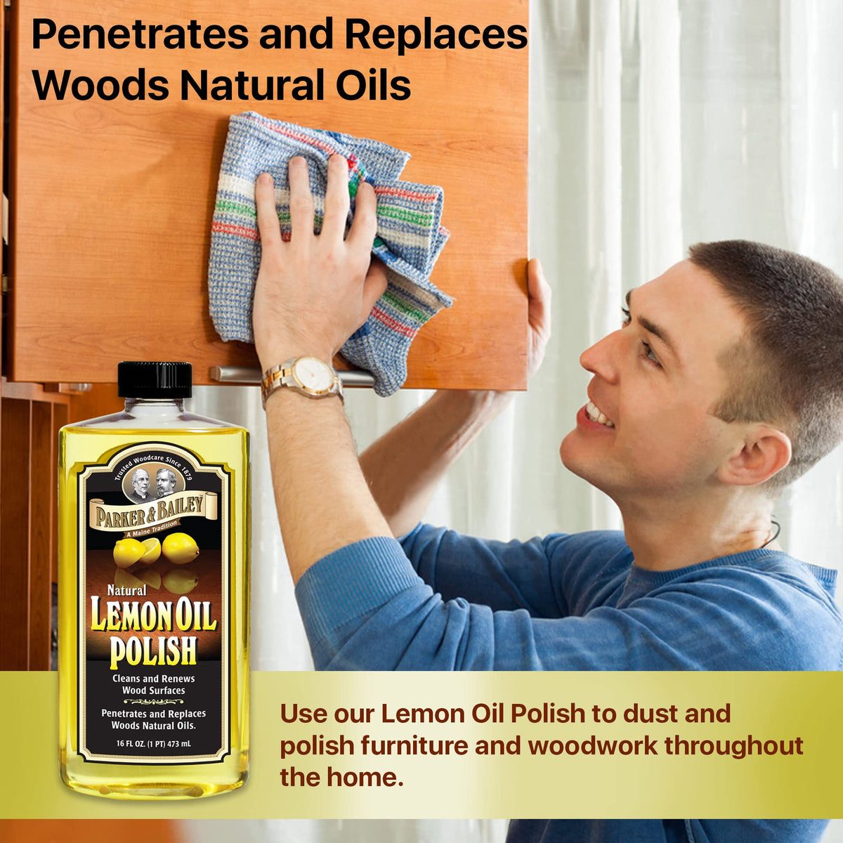 Lemon Oil Polish (16 Fl Oz)