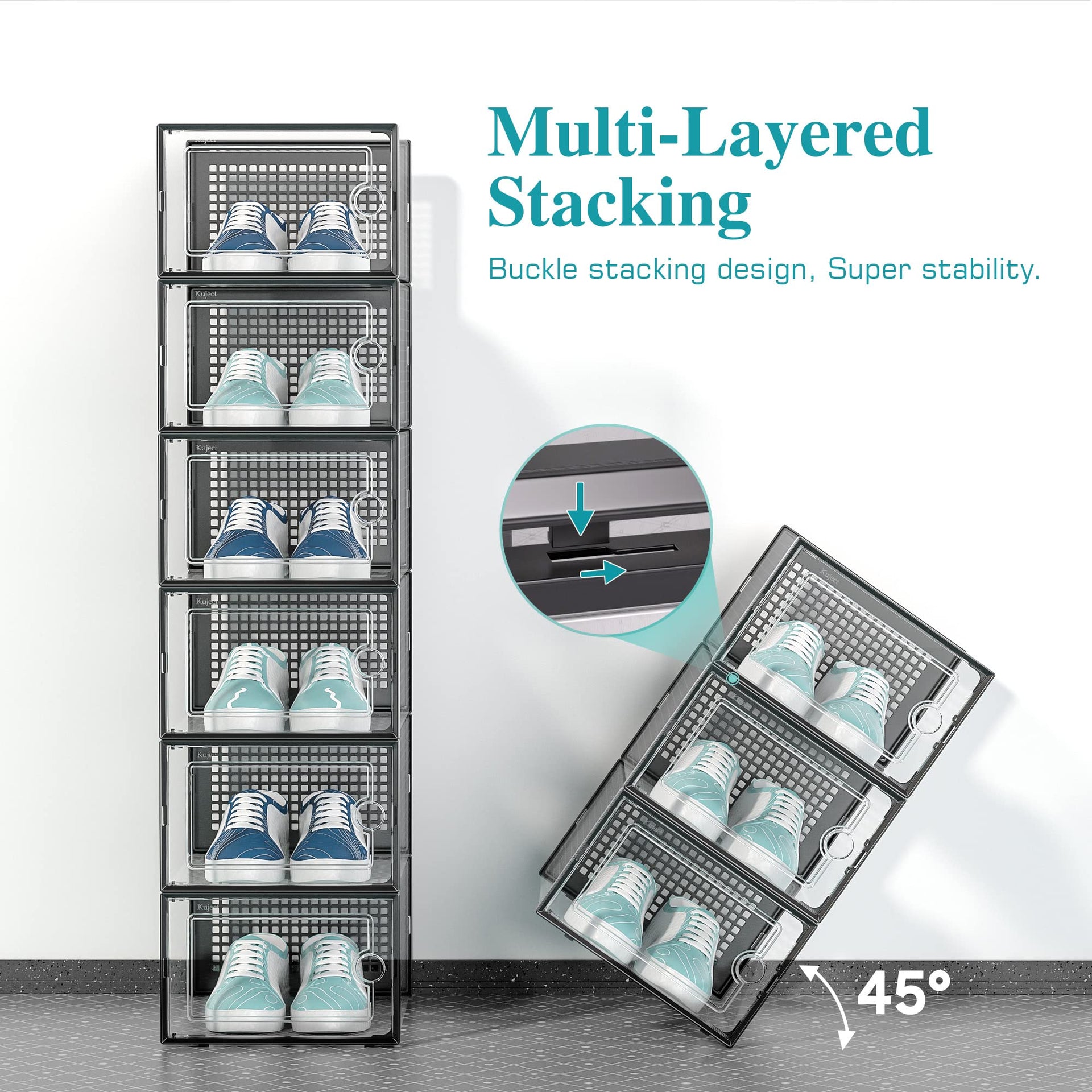 12 Pack Large Shoe Boxes (12 Count)