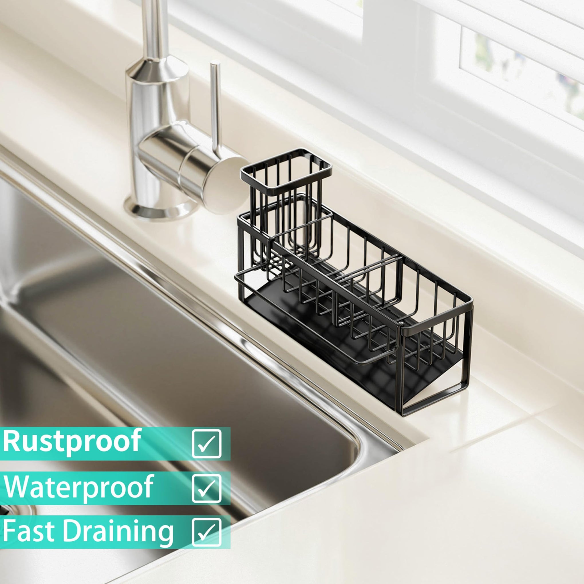 Sponge Holder for Kitchen Sink