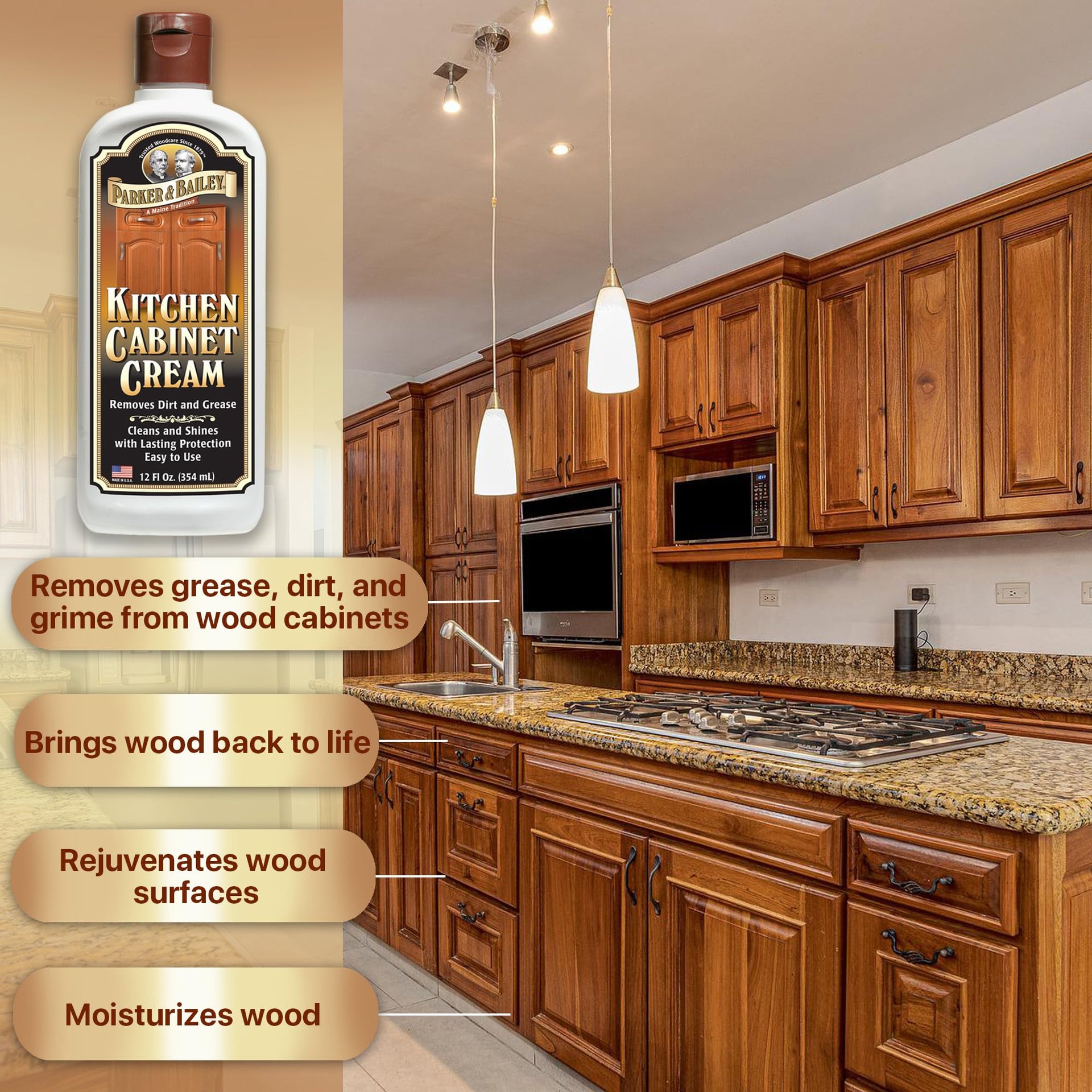 Kitchen Cabinet Cream (12 Ounce)