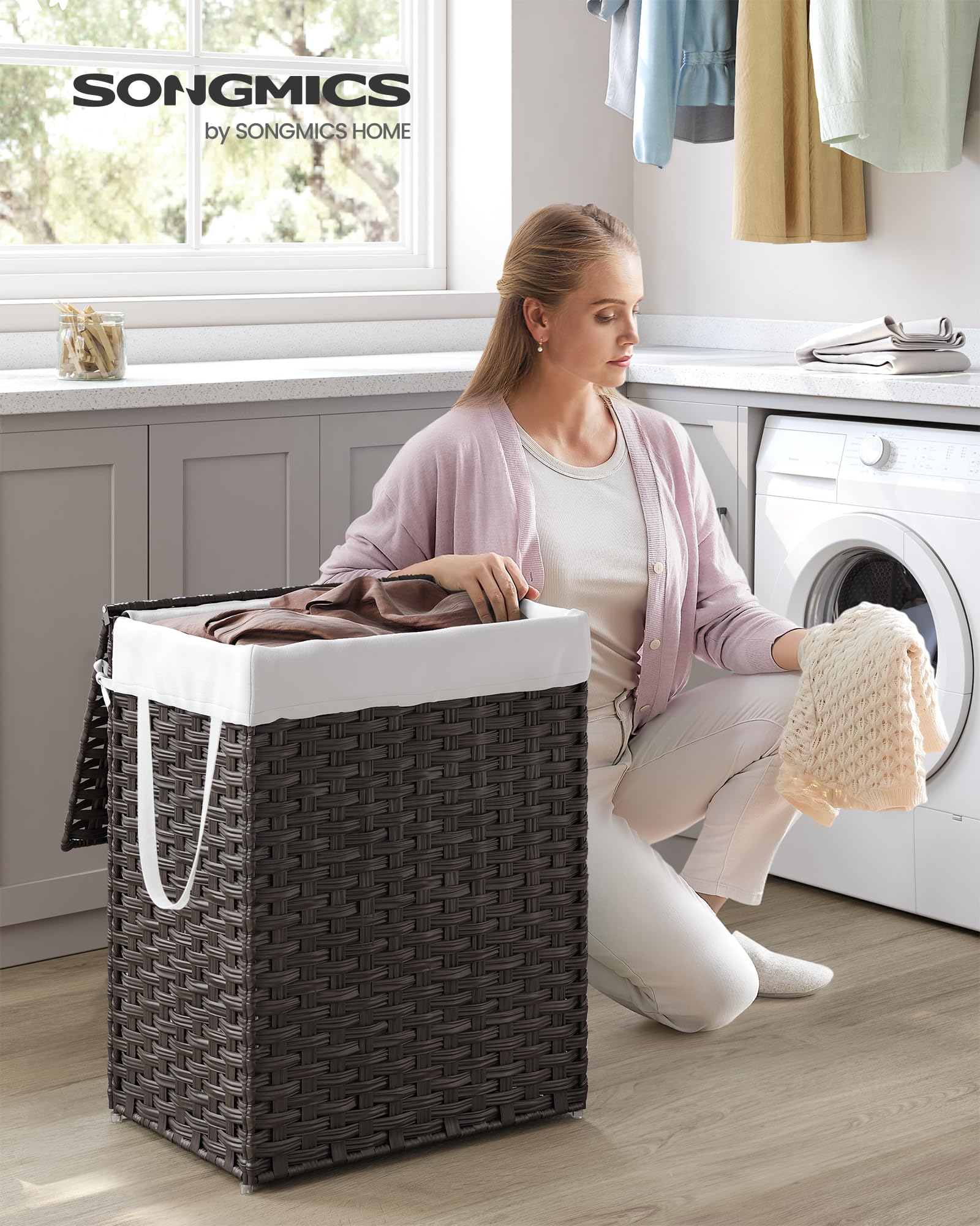 Laundry Hamper with Lid