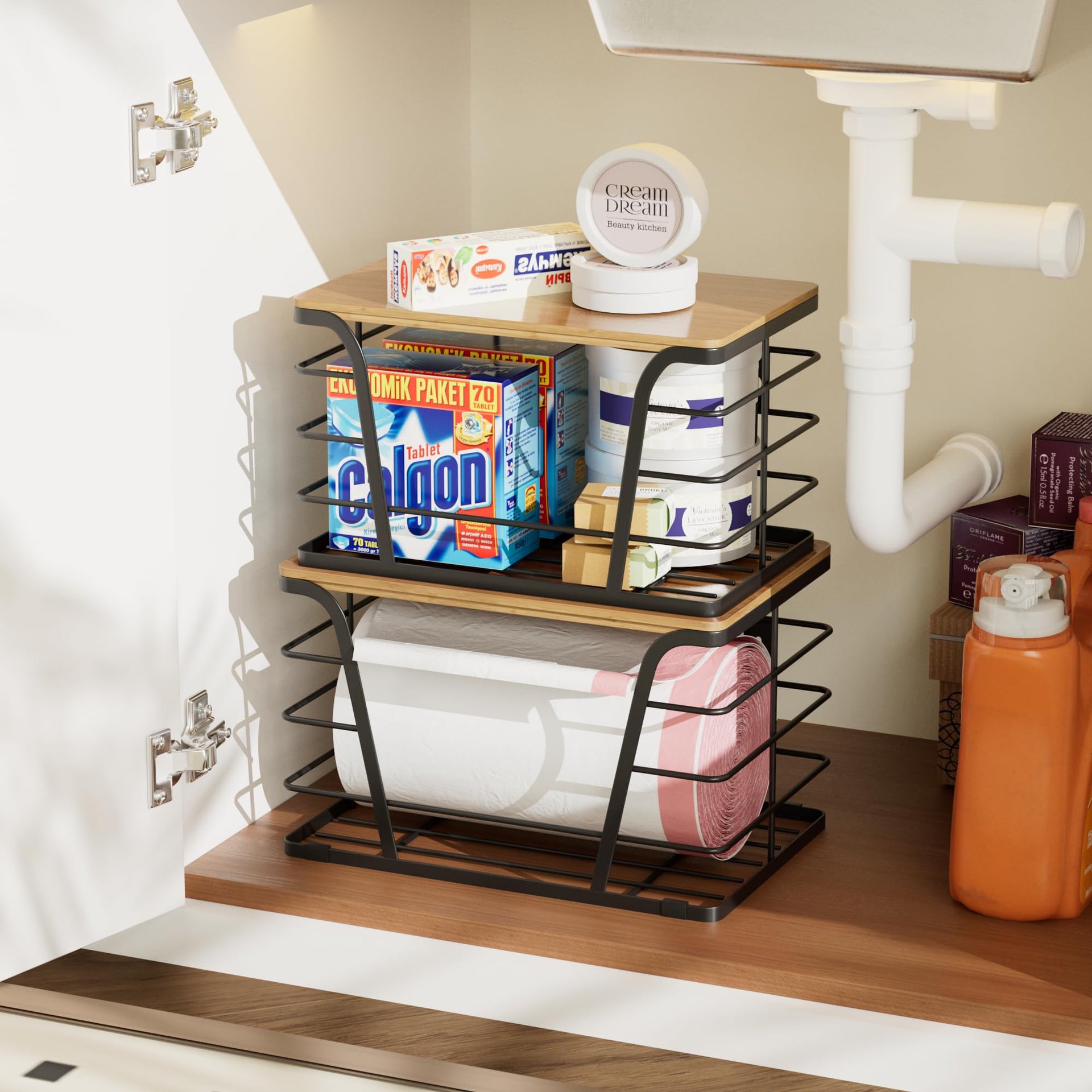 2 Pack Extra Large Pantry Storage Organizers