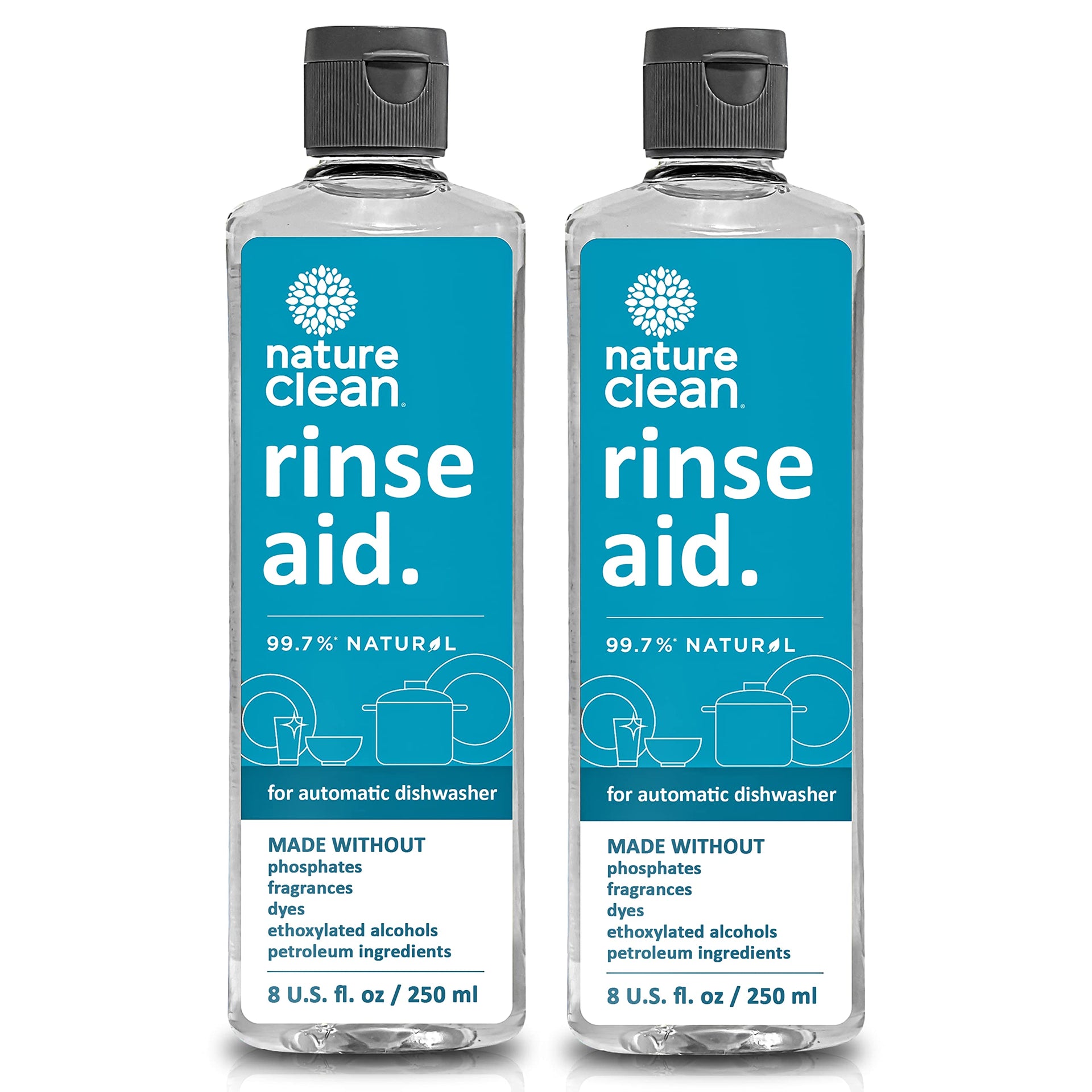 Dishwasher Rinse Aid Cleaner Non (16 Fl Oz)