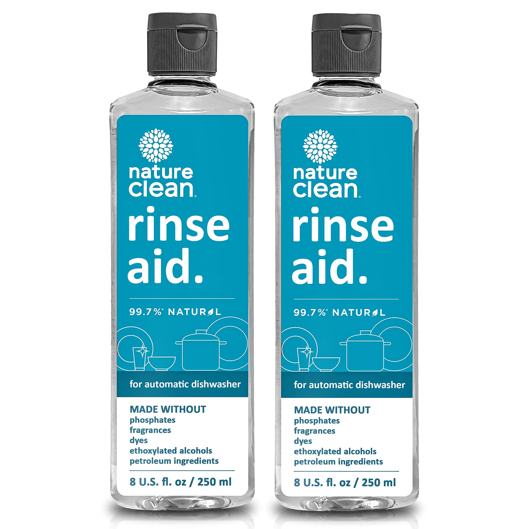 Dishwasher Rinse Aid Cleaner Non (16 Fl Oz)
