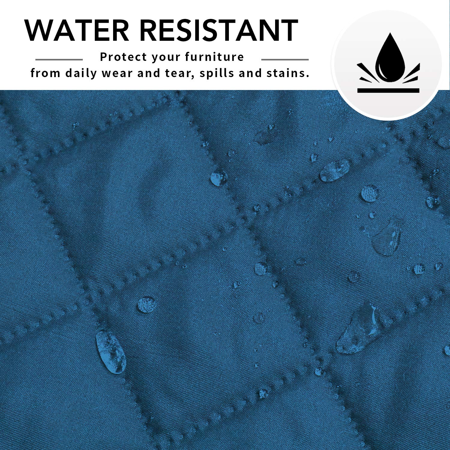 Reversible L Shape Sectional Couch Cover
