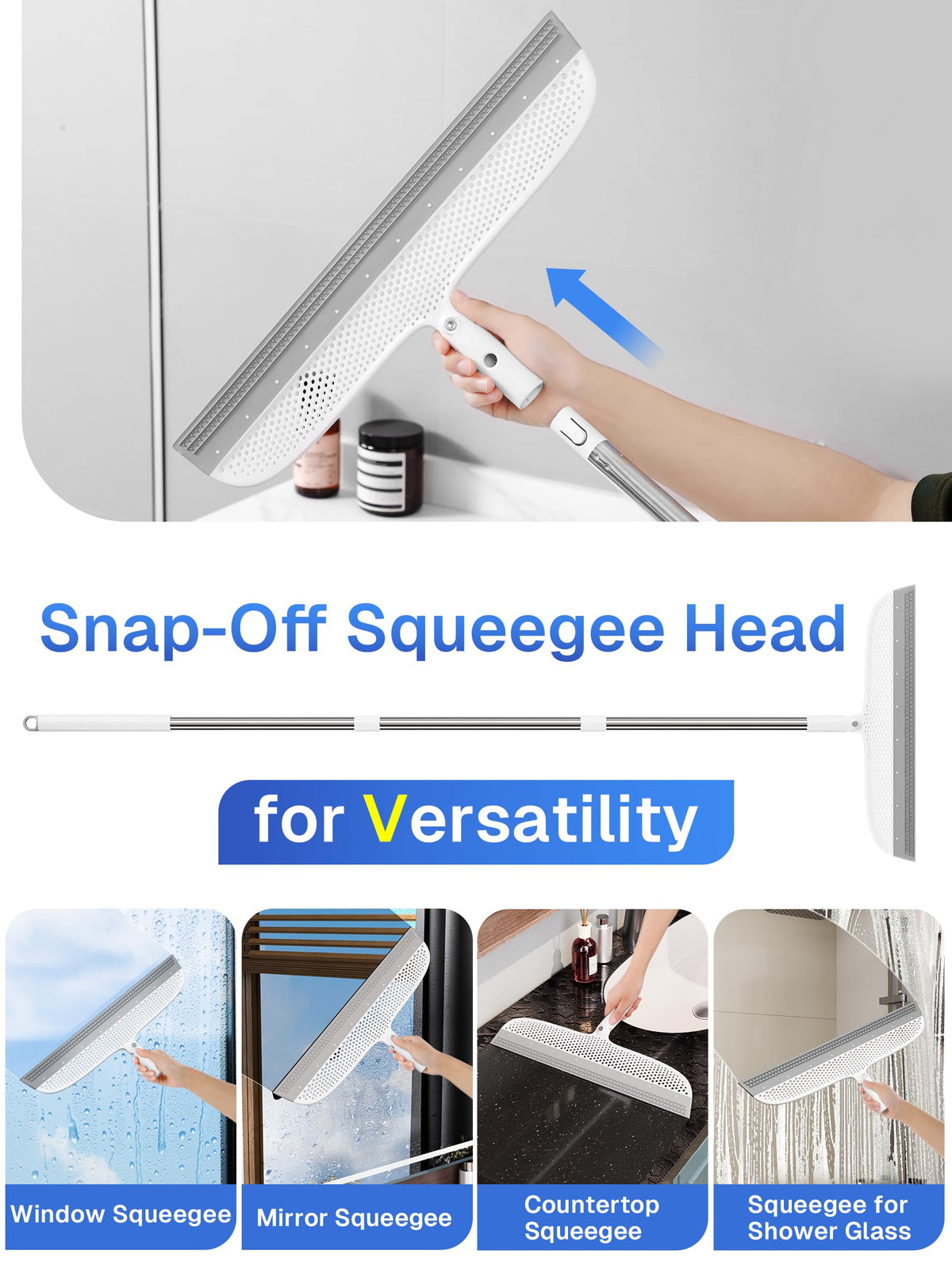 Silicone Floor Squeegee
